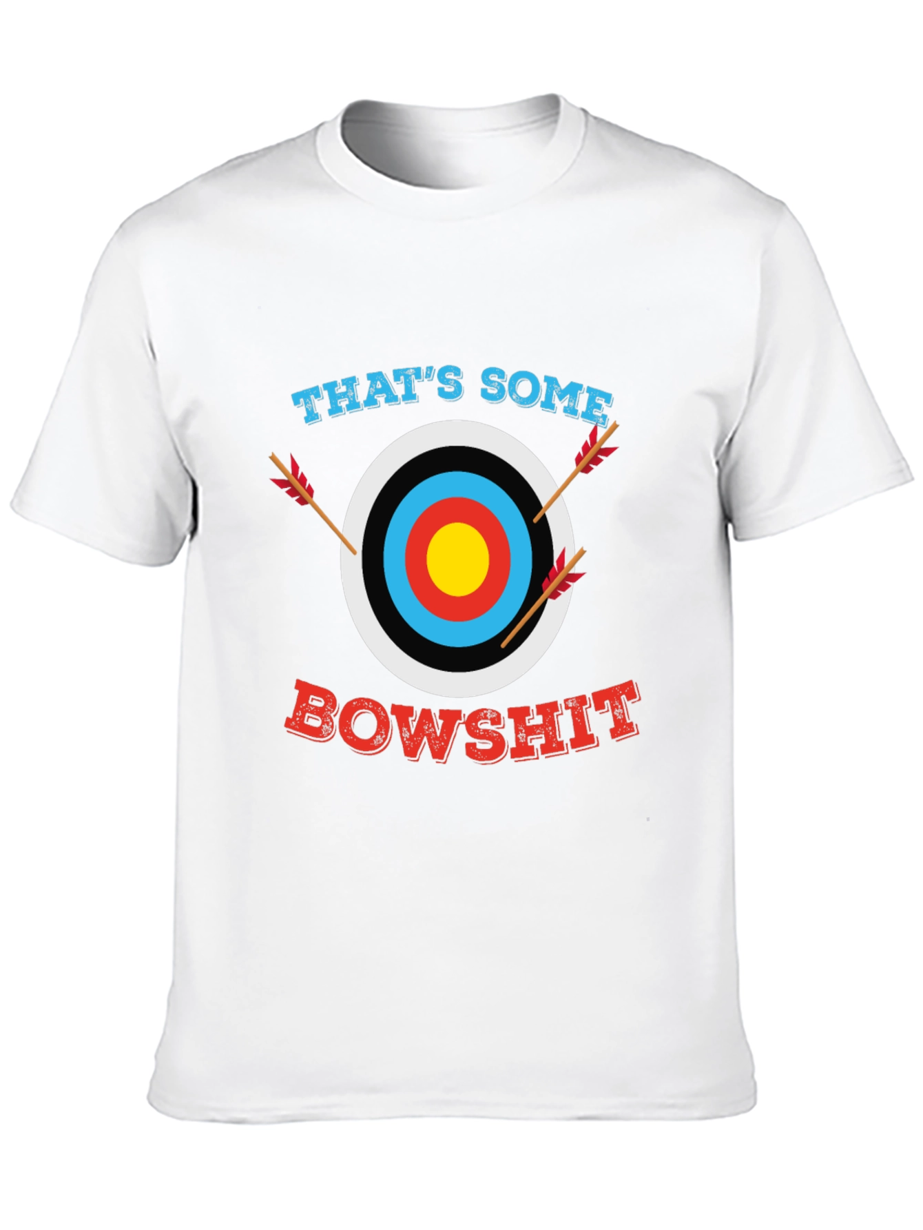 Thats Some Bowshit Graphic T-Shirt - Archery Humor