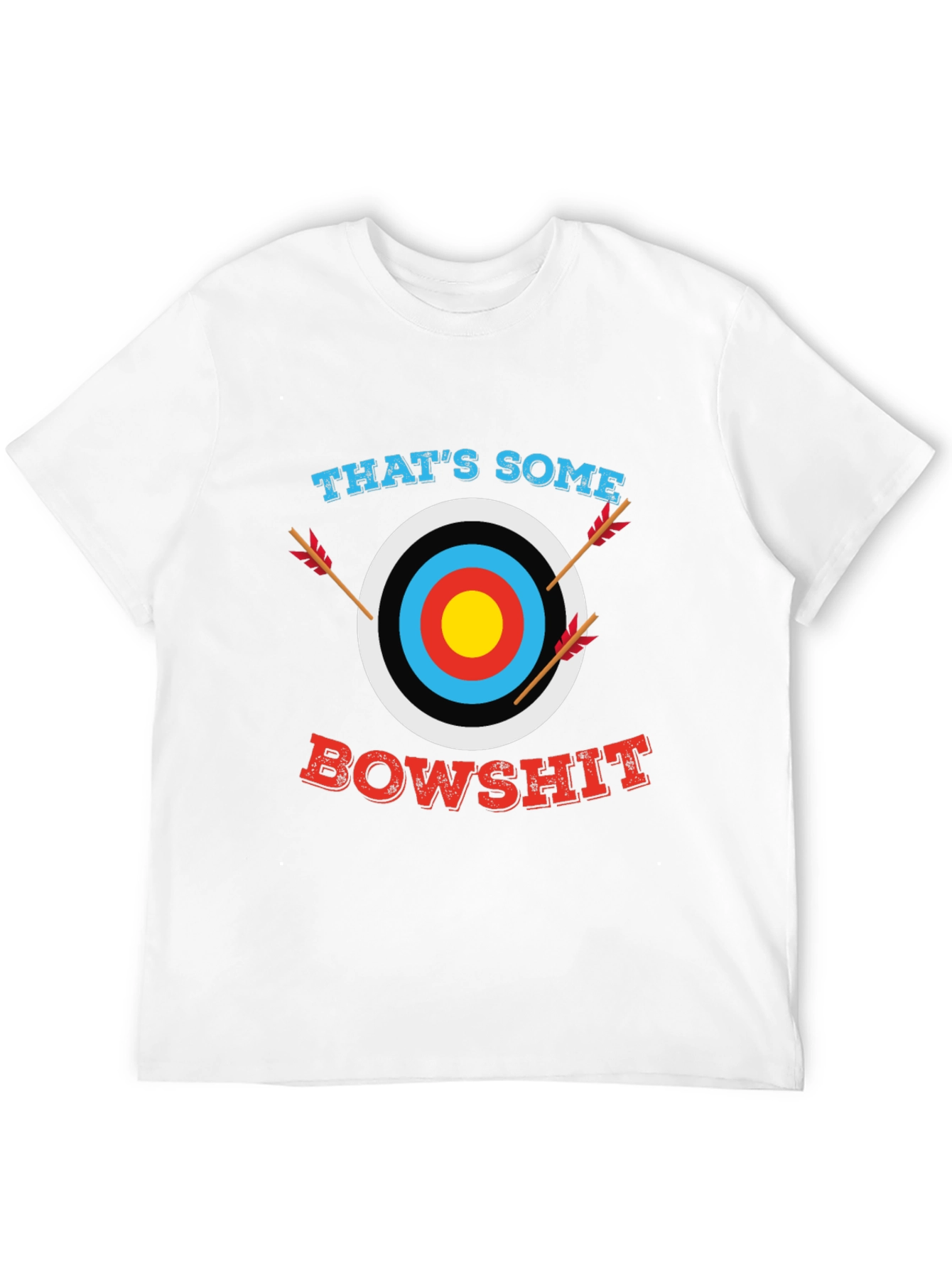 Thats Some Bowshit Graphic T-Shirt - Archery Humor