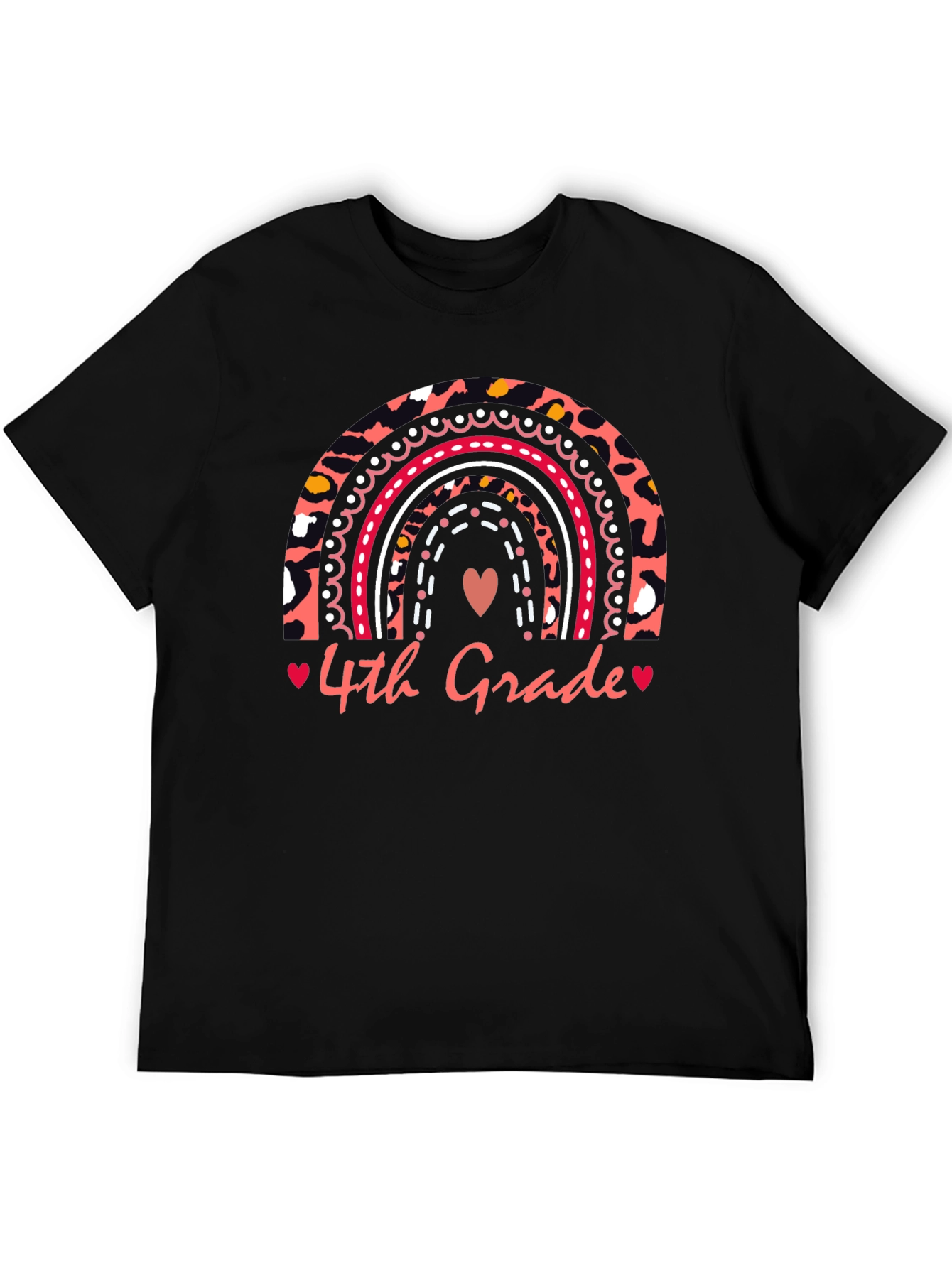 4th Grade Rainbow T-Shirt - Back to School Apparel