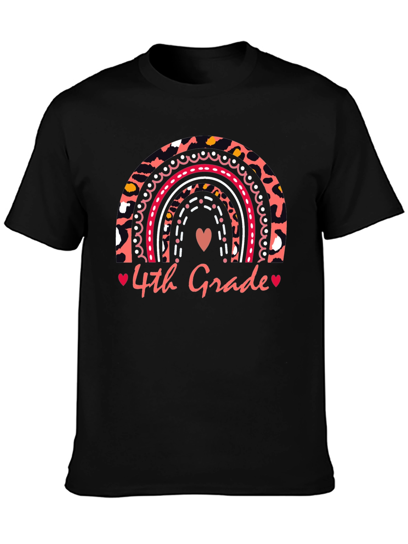 4th Grade Rainbow T-Shirt - Back to School Apparel