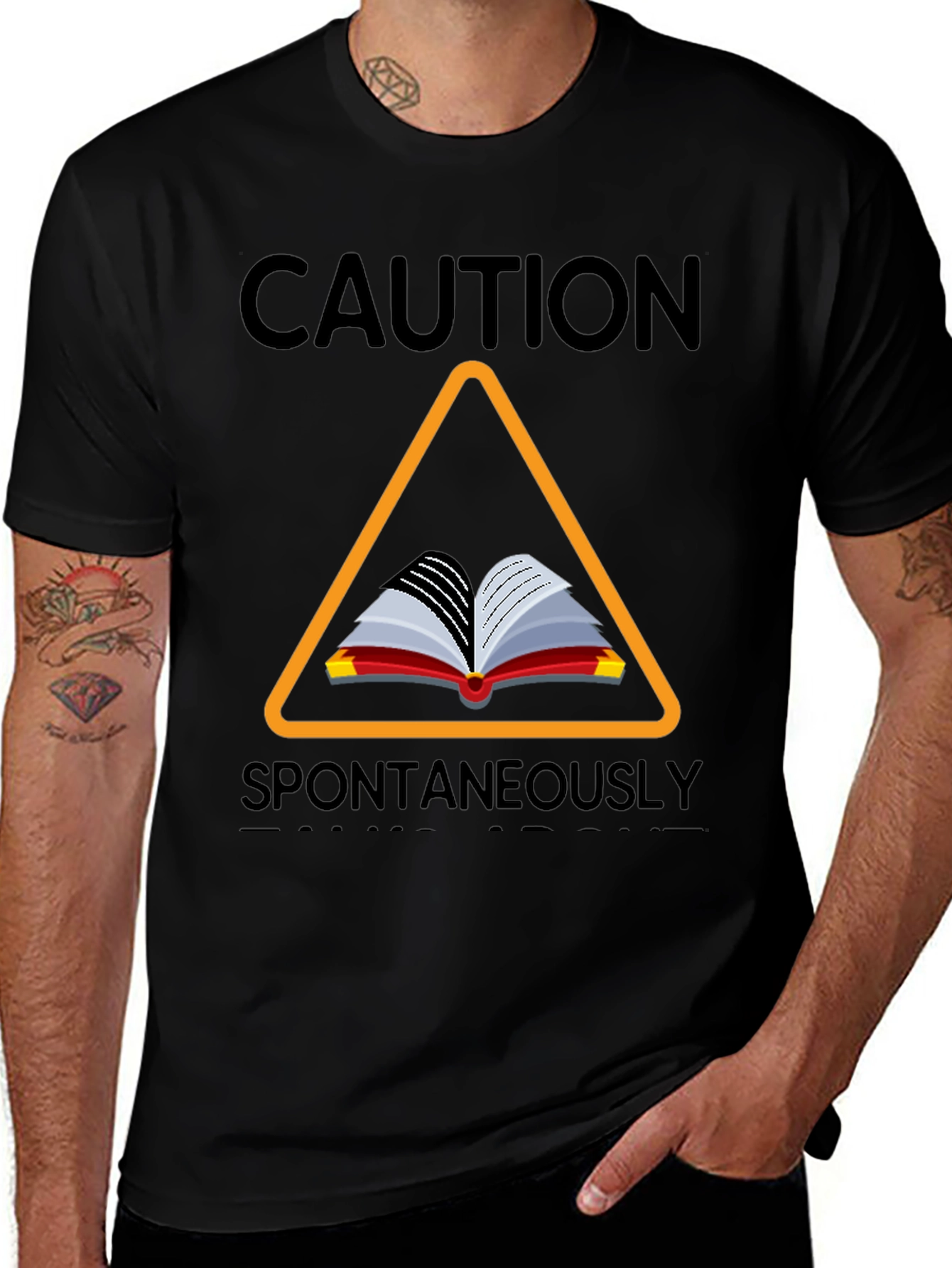 Caution Spontaneously Combust T-Shirt