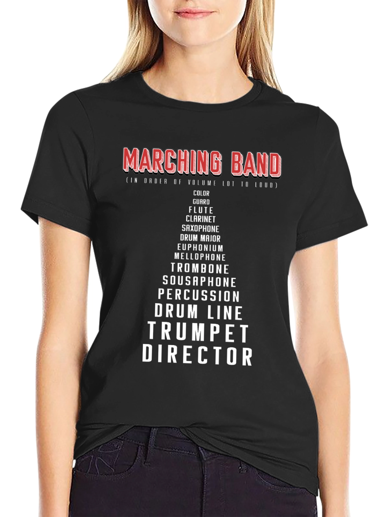 Marching Band Instrument Volume T-Shirt
