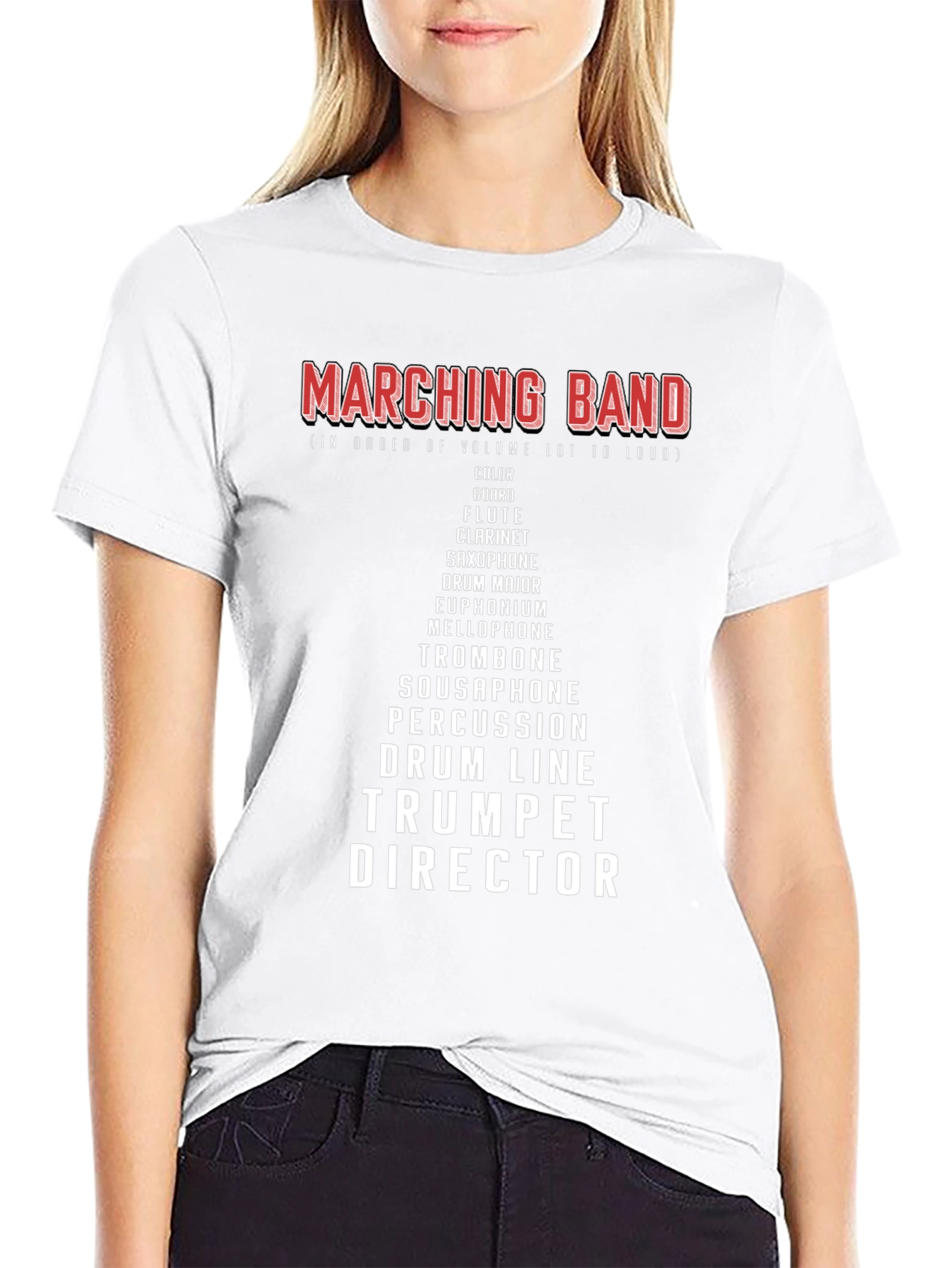 Marching Band Instrument Volume T-Shirt