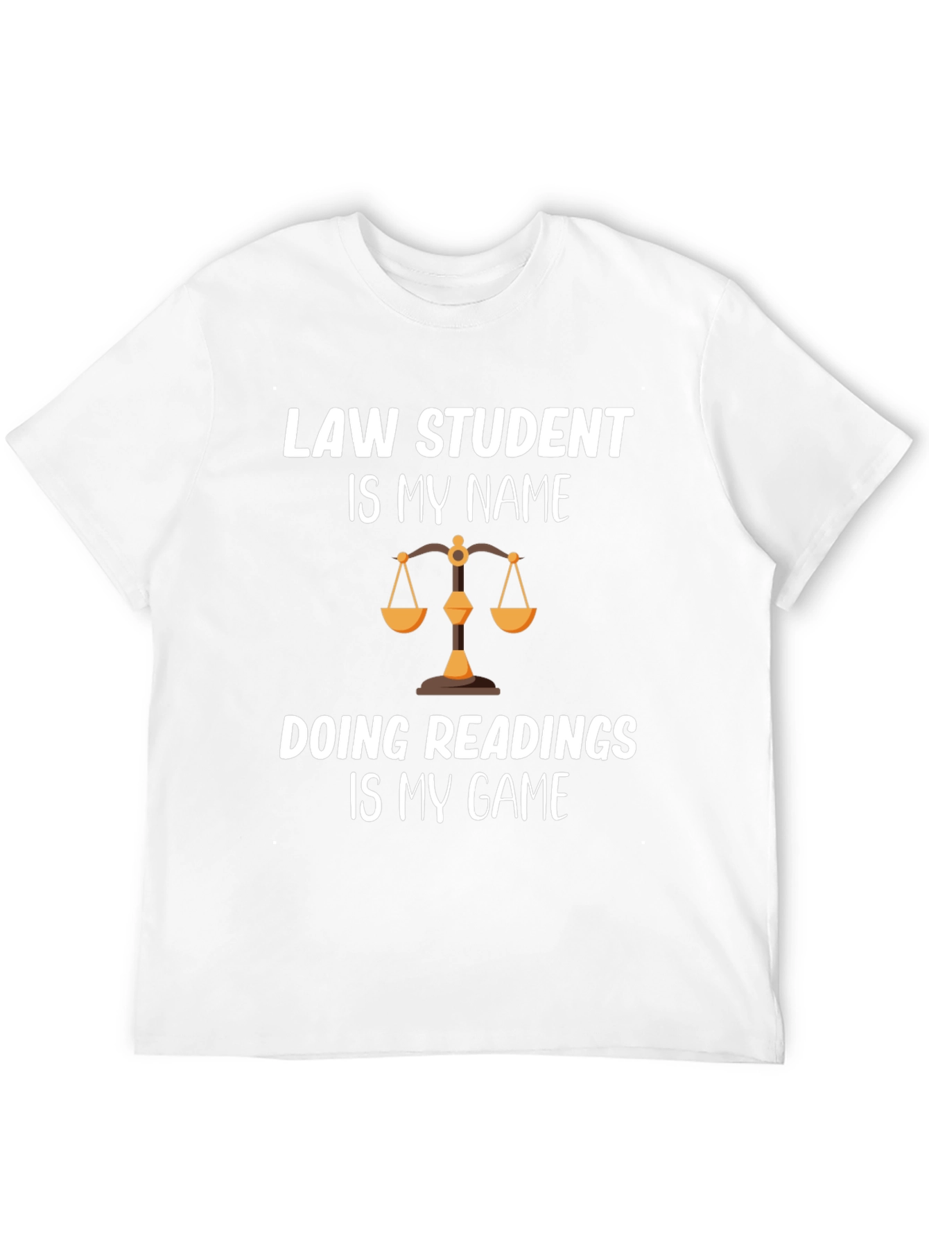 Law Student Tee: Readings are My Game