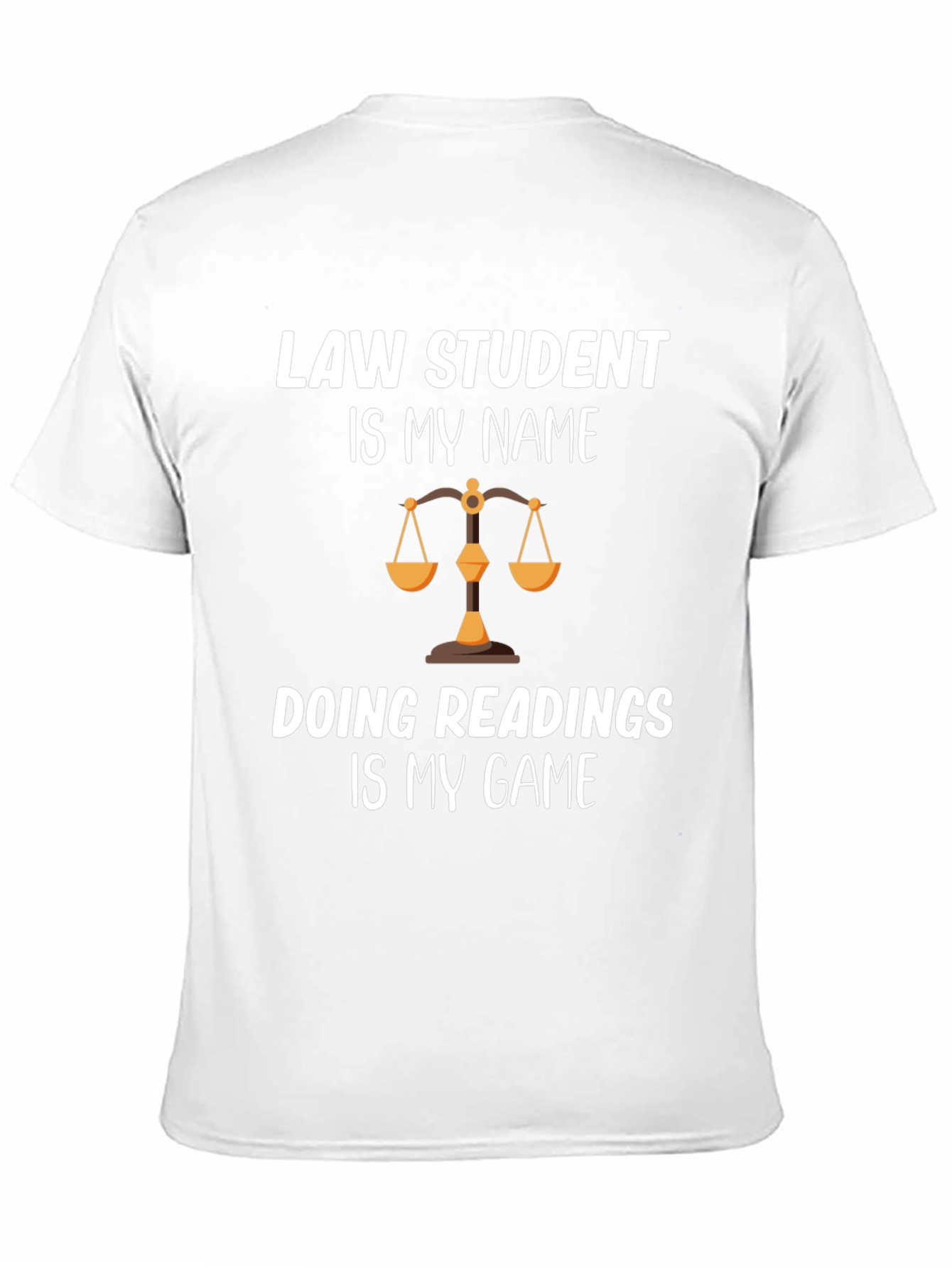 Law Student Tee: Readings are My Game