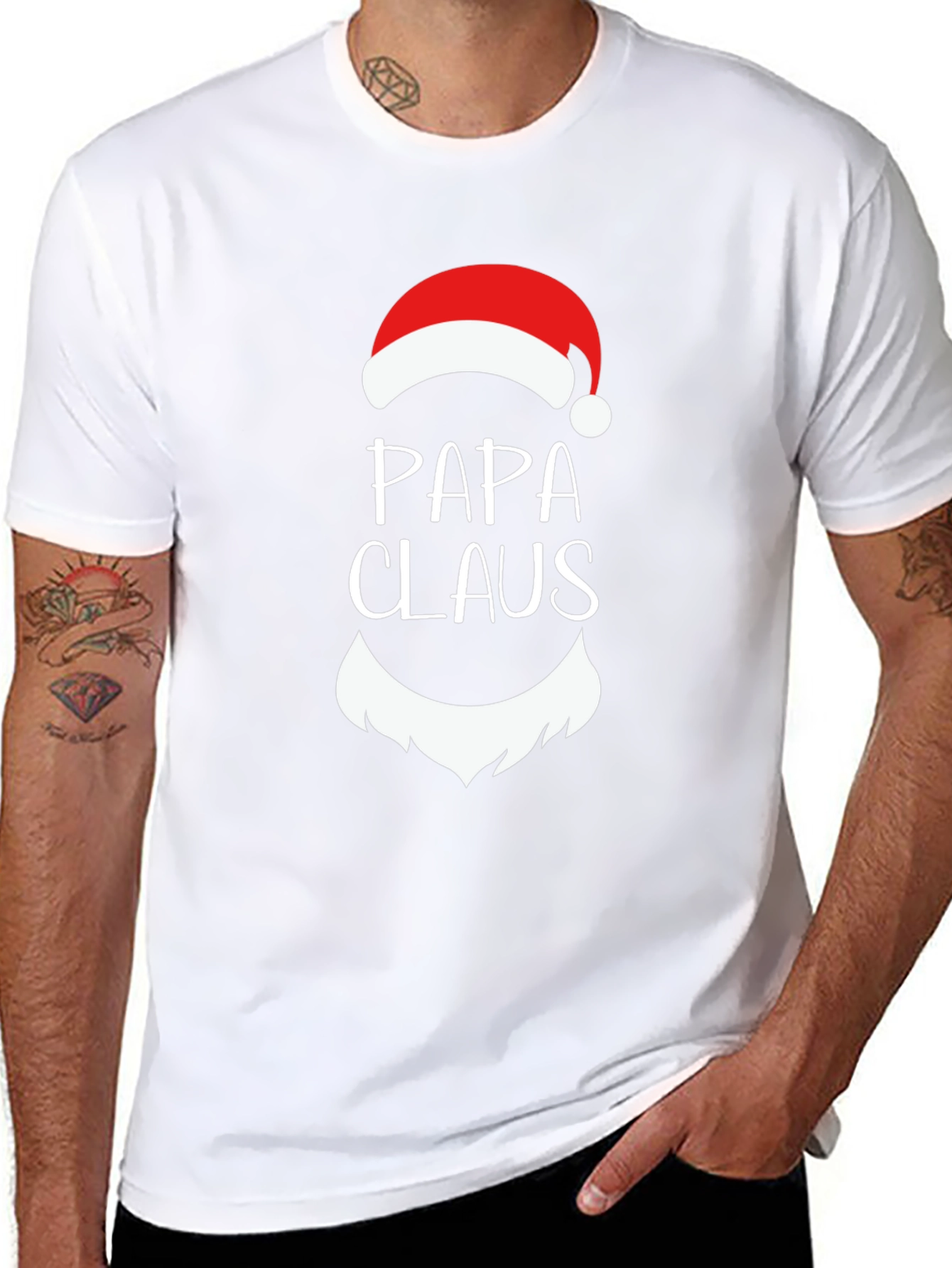 Papa Claus Holiday T-Shirt