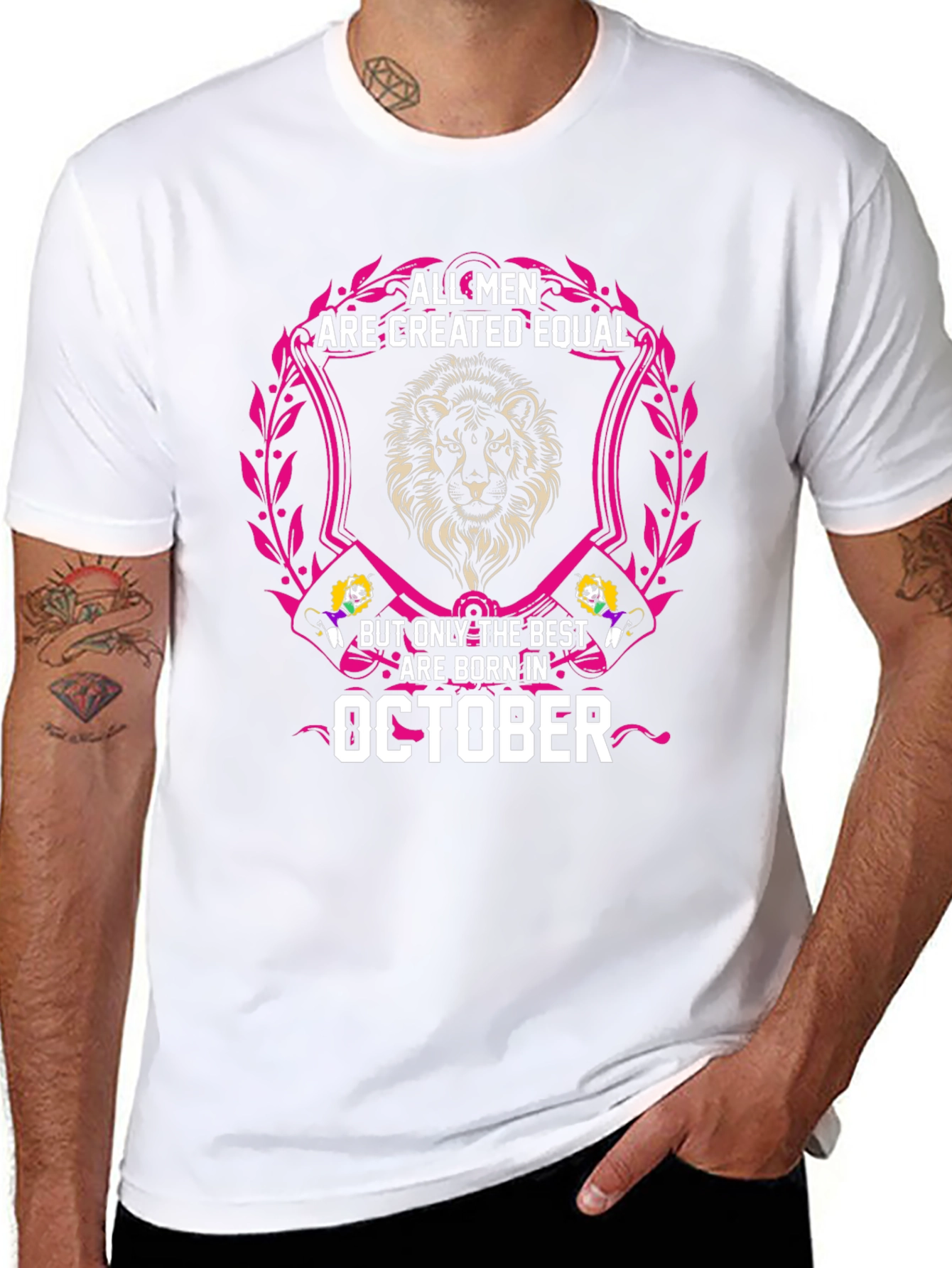 October Birthday Mens T-Shirt