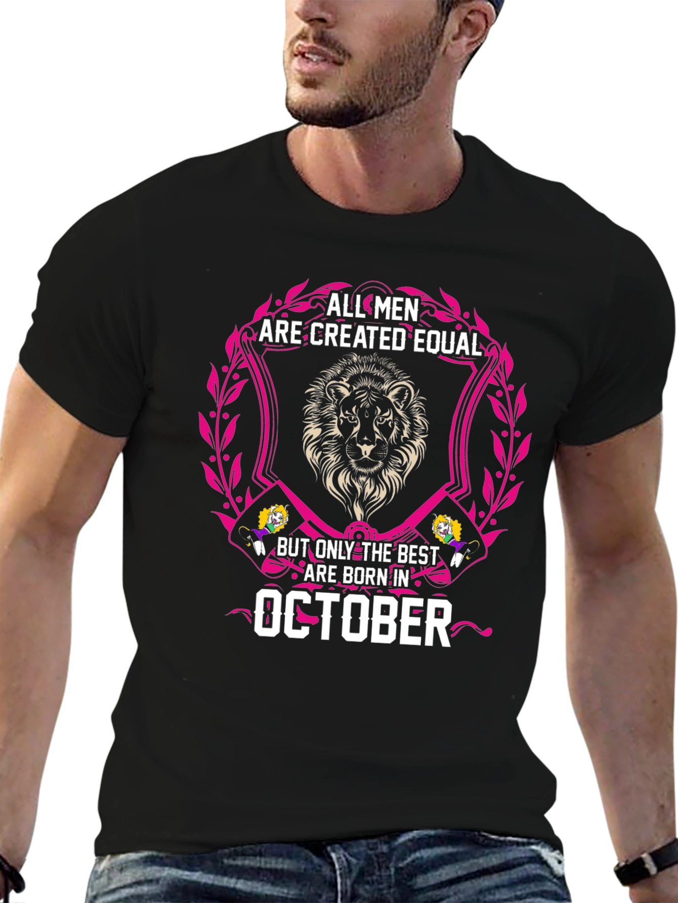 October Birthday Mens T-Shirt