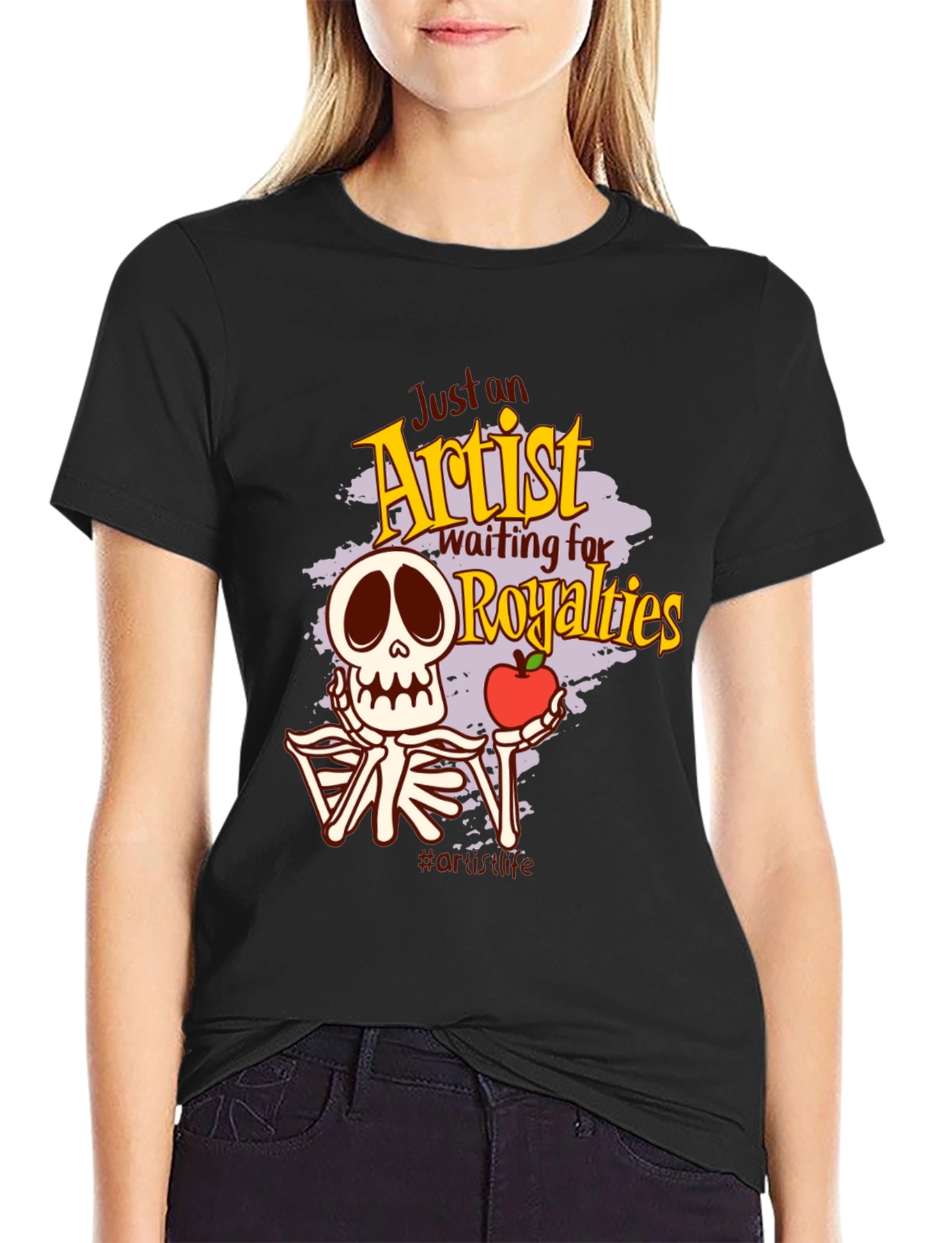 Just an Artist Waiting for Royalties T-Shirt