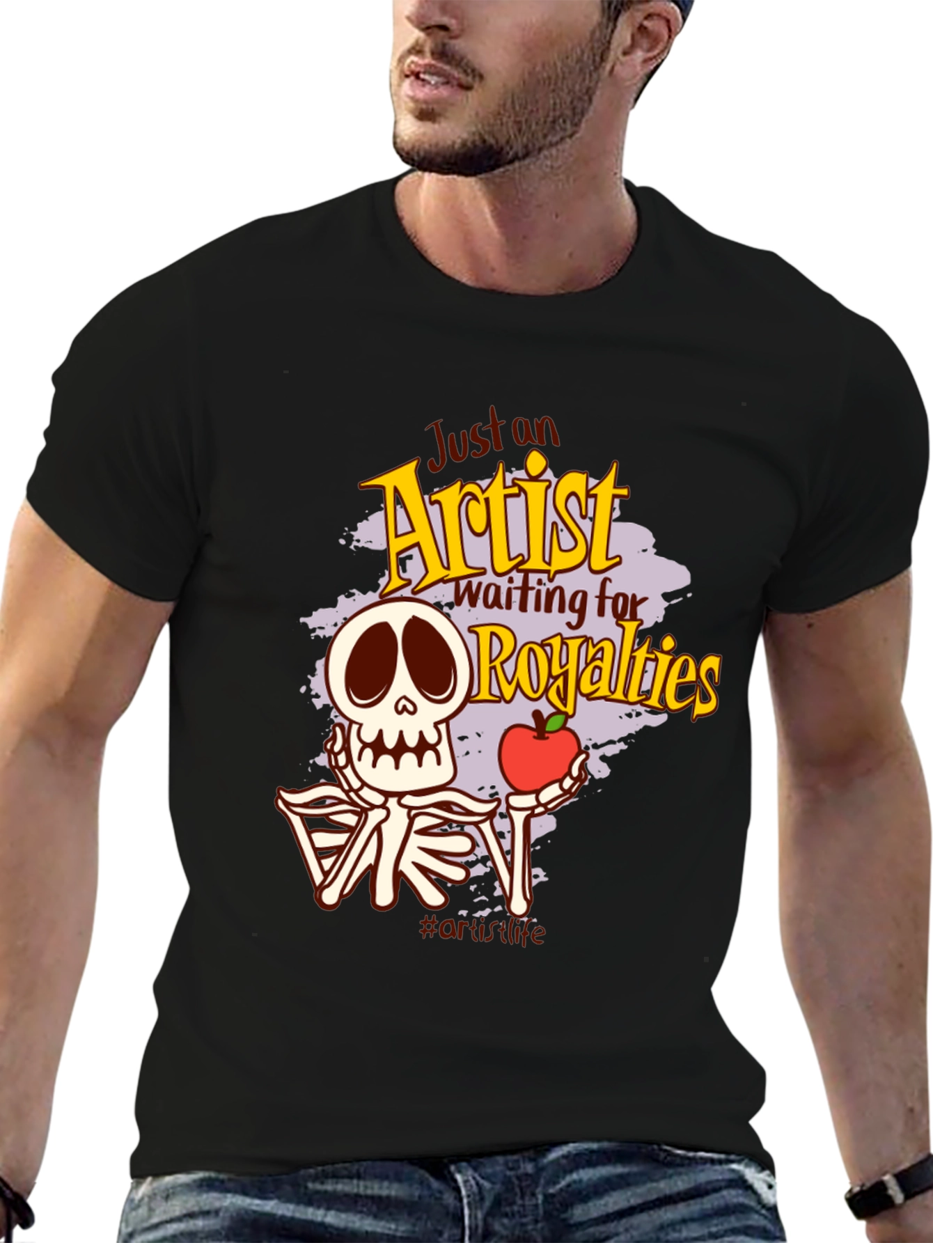 Just an Artist Waiting for Royalties T-Shirt