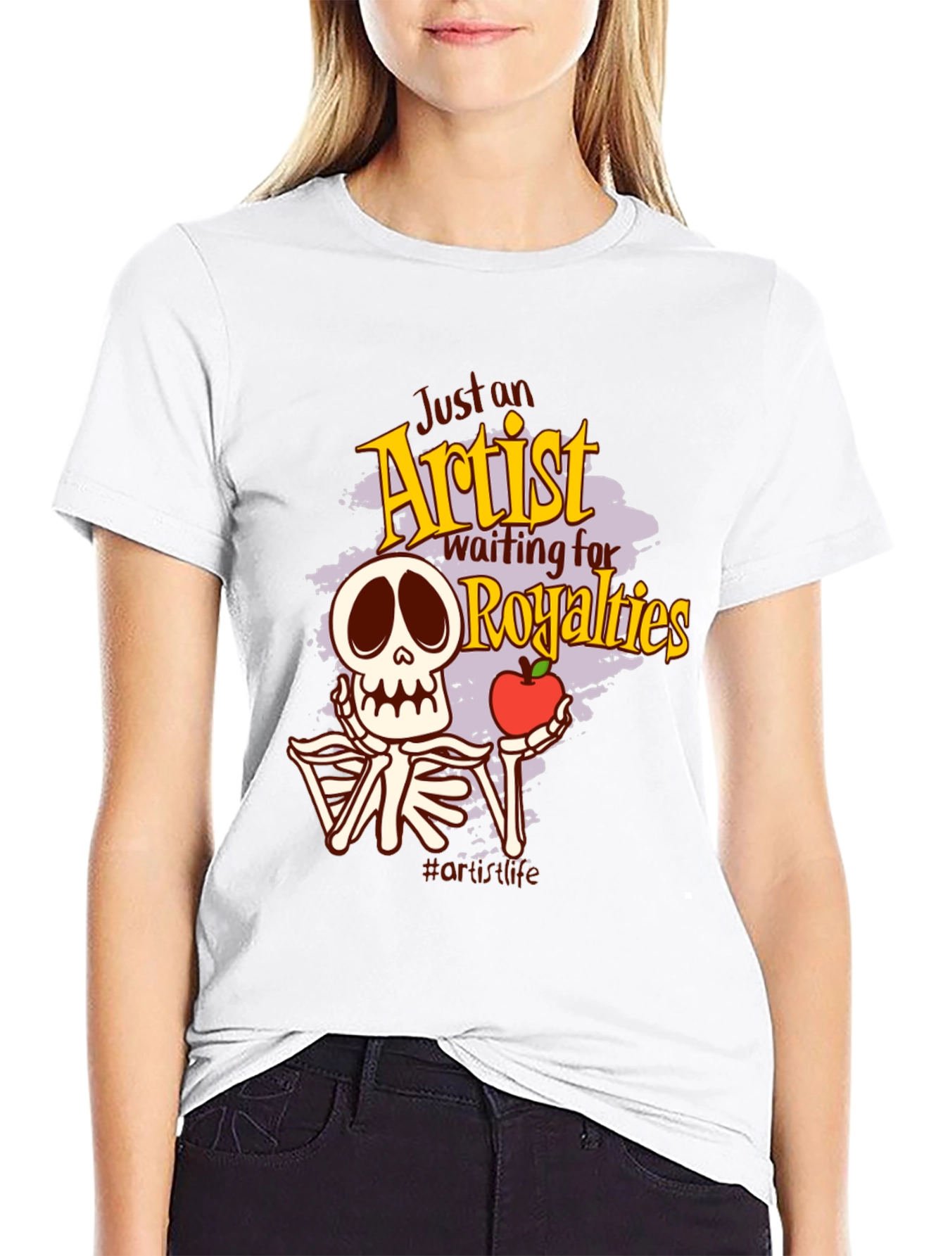 Just an Artist Waiting for Royalties T-Shirt