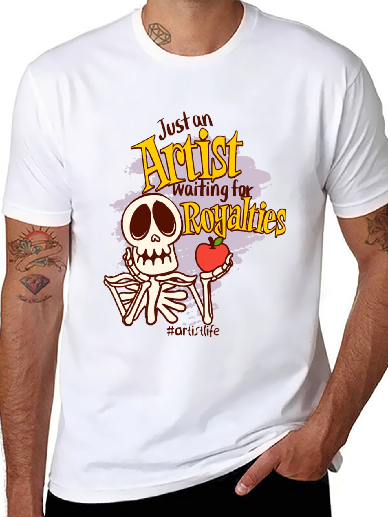 Just an Artist Waiting for Royalties T-Shirt