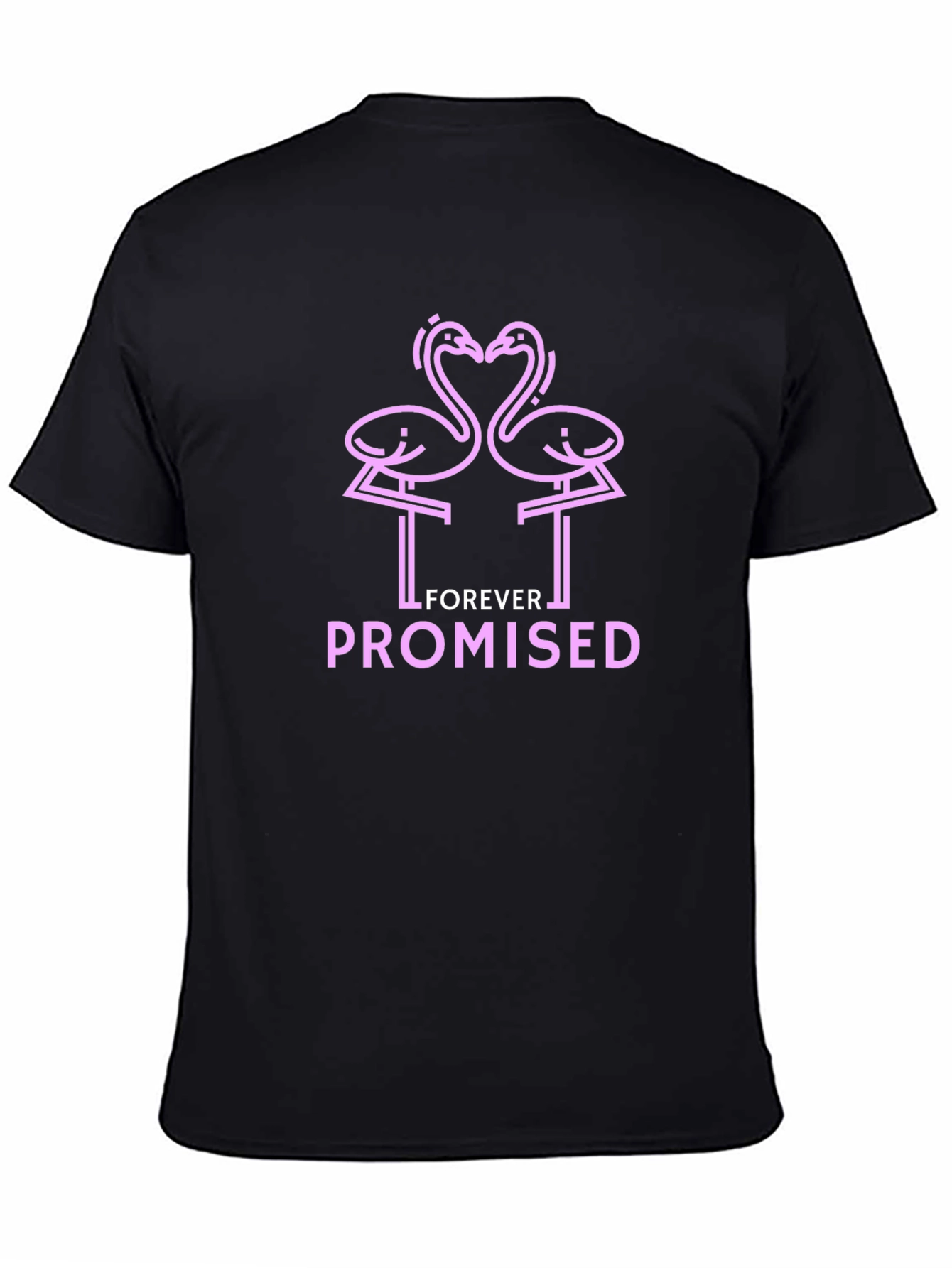 Forever Promised Pink Flamingo Graphic Tee