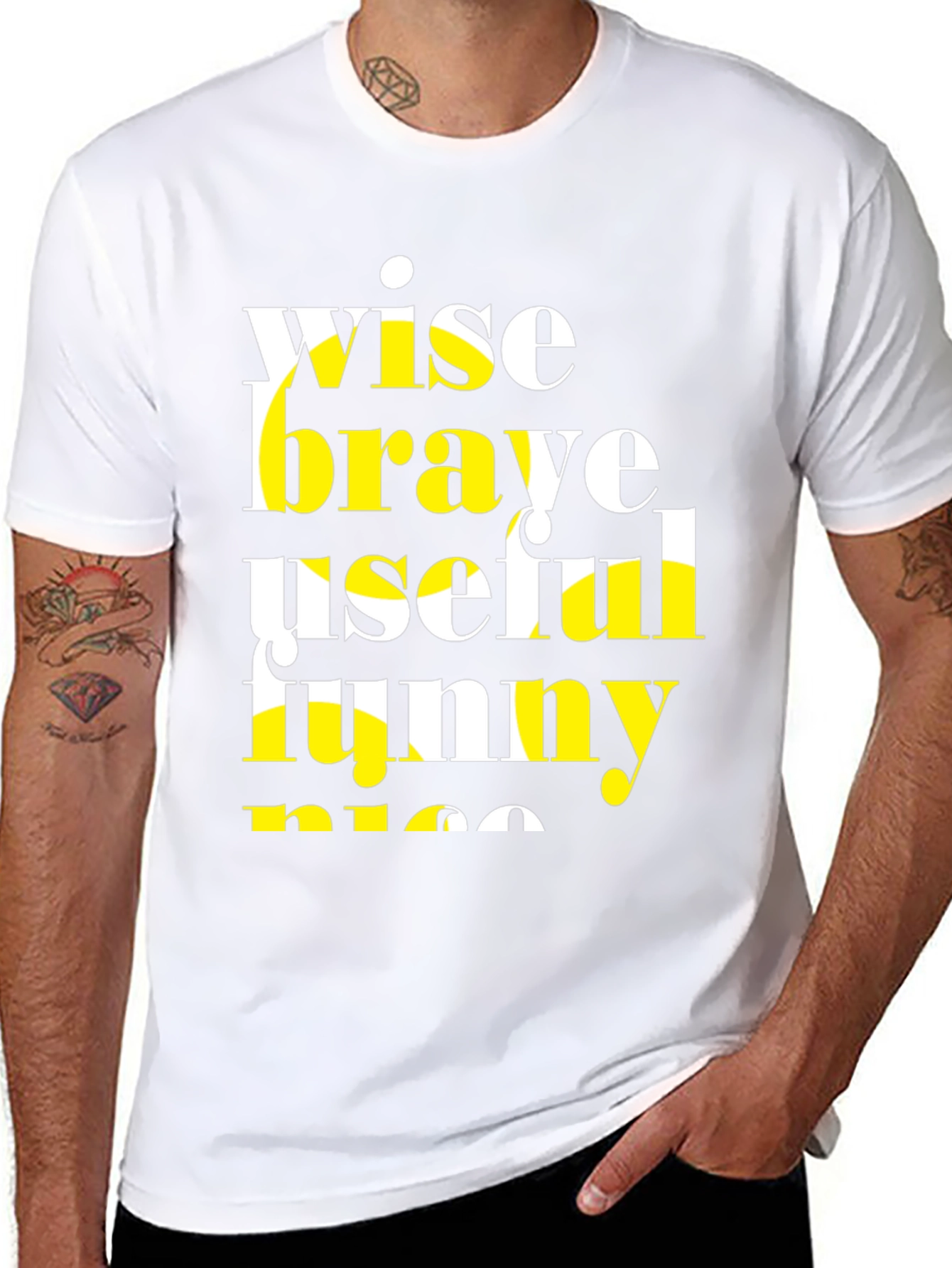 Wise Brave T-Shirt - Funny and Nice!