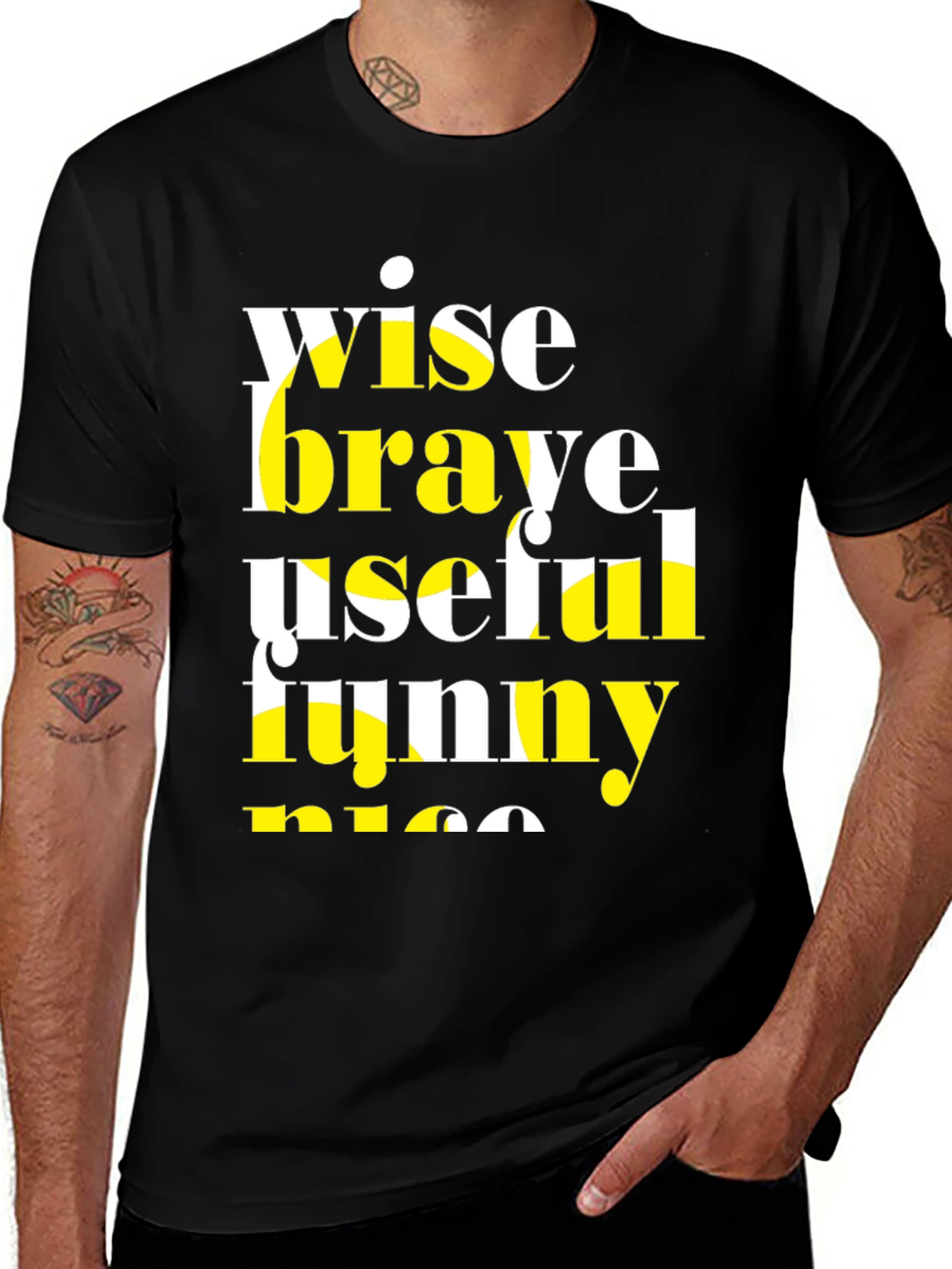 Wise Brave T-Shirt - Funny and Nice!