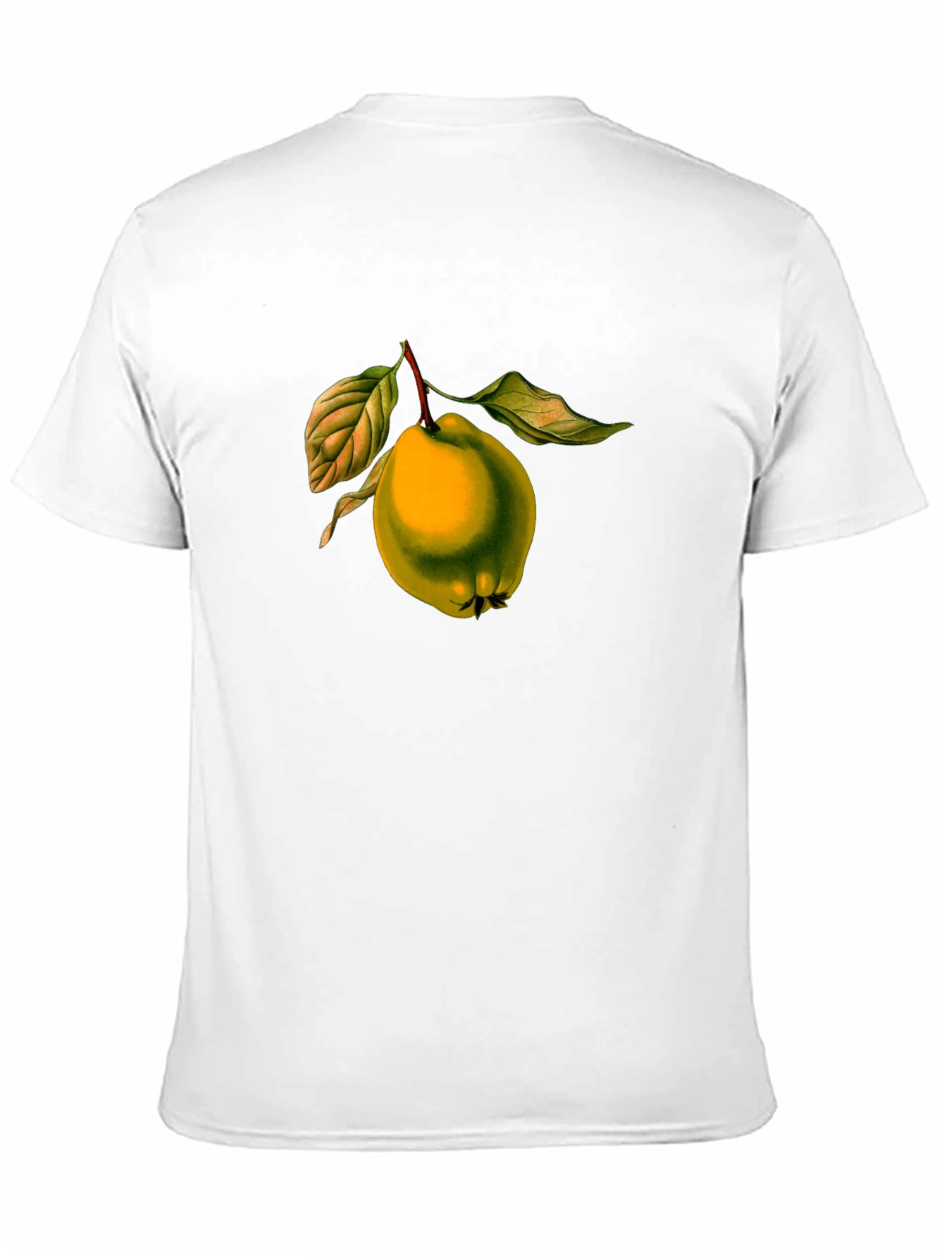 Unique Quince Fruit Graphic T-Shirt