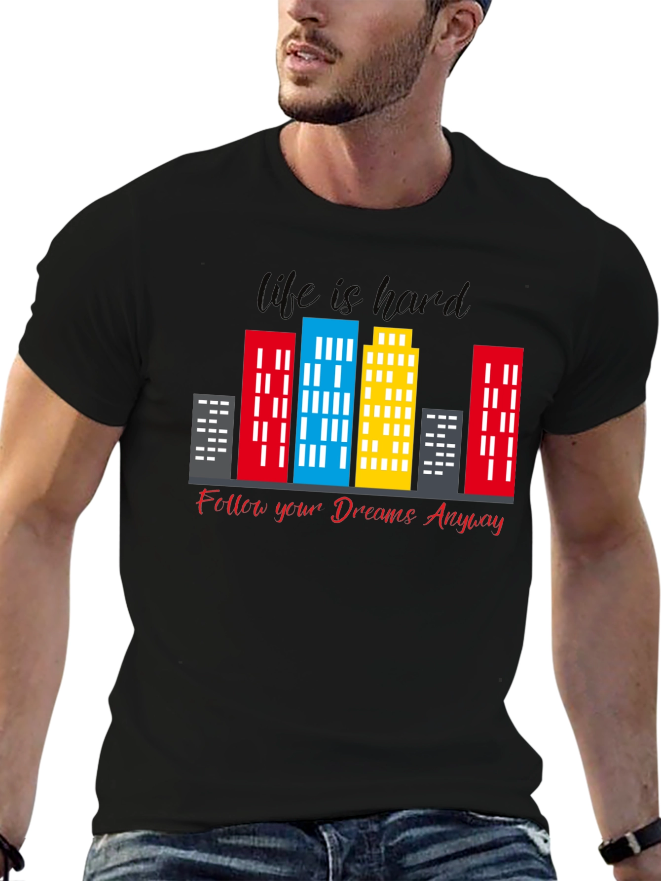 Life Is Hard - Graphic T-Shirt