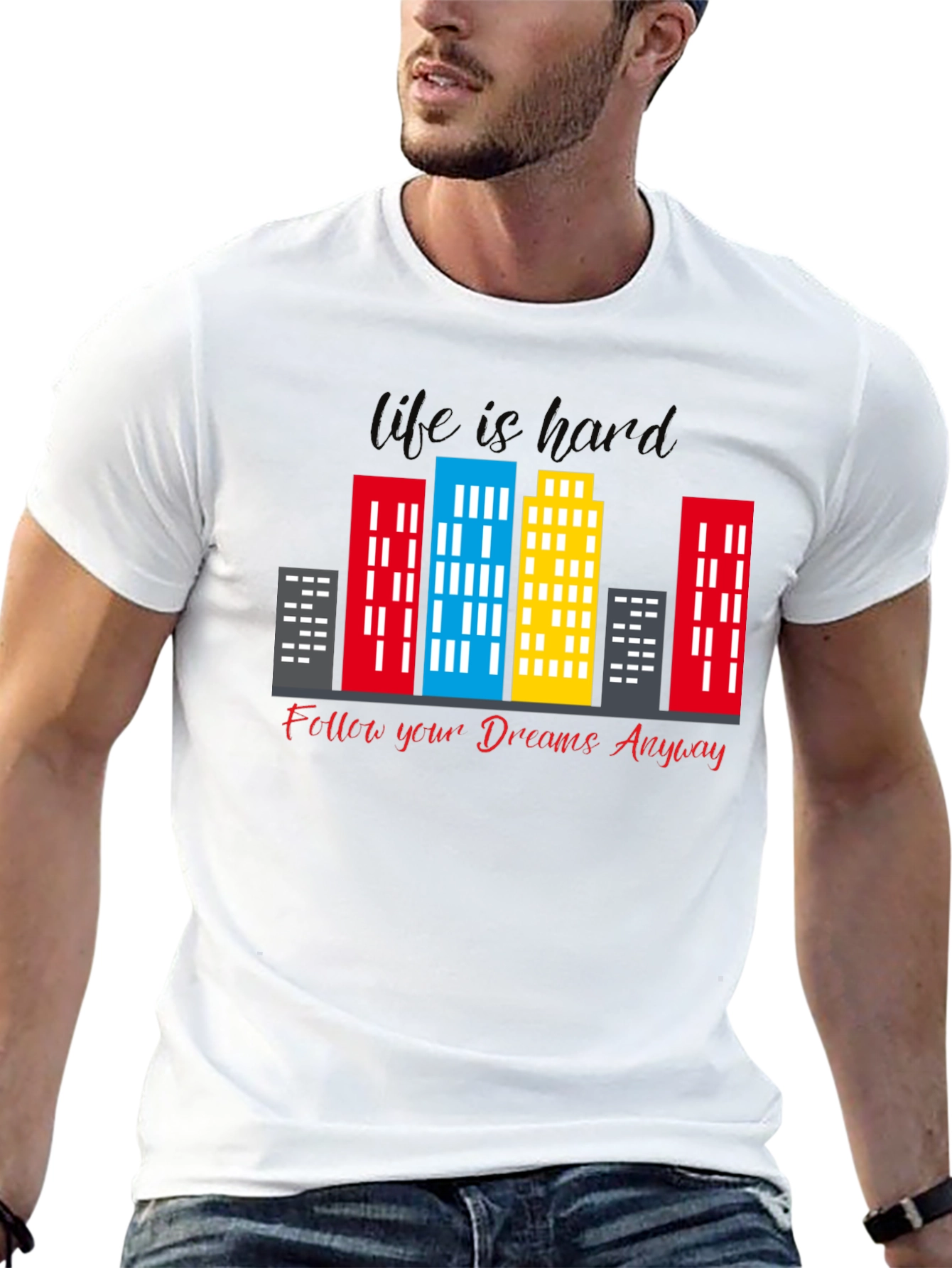 Life Is Hard - Graphic T-Shirt