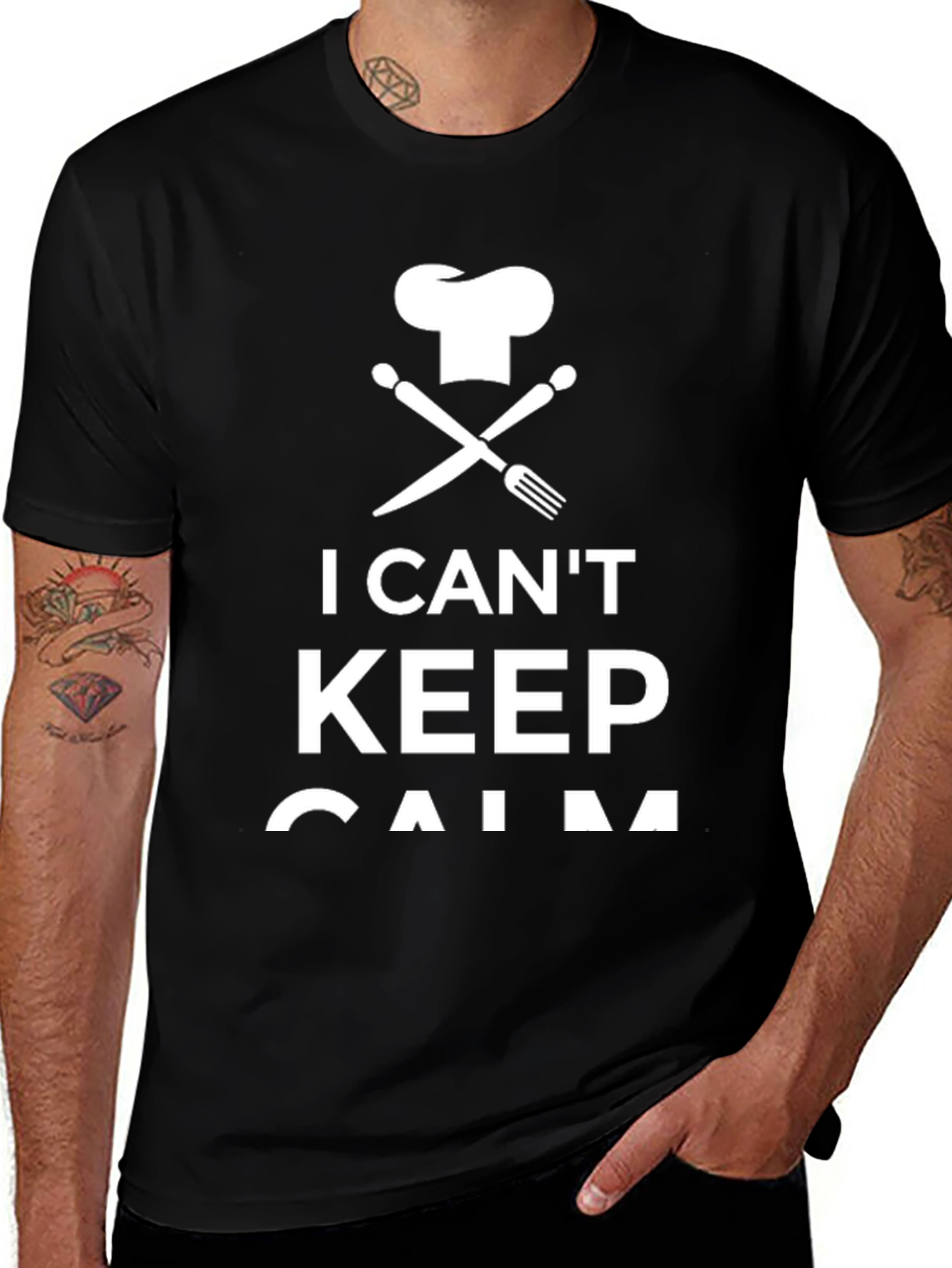 I Cant Keep Calm Chef T-Shirt