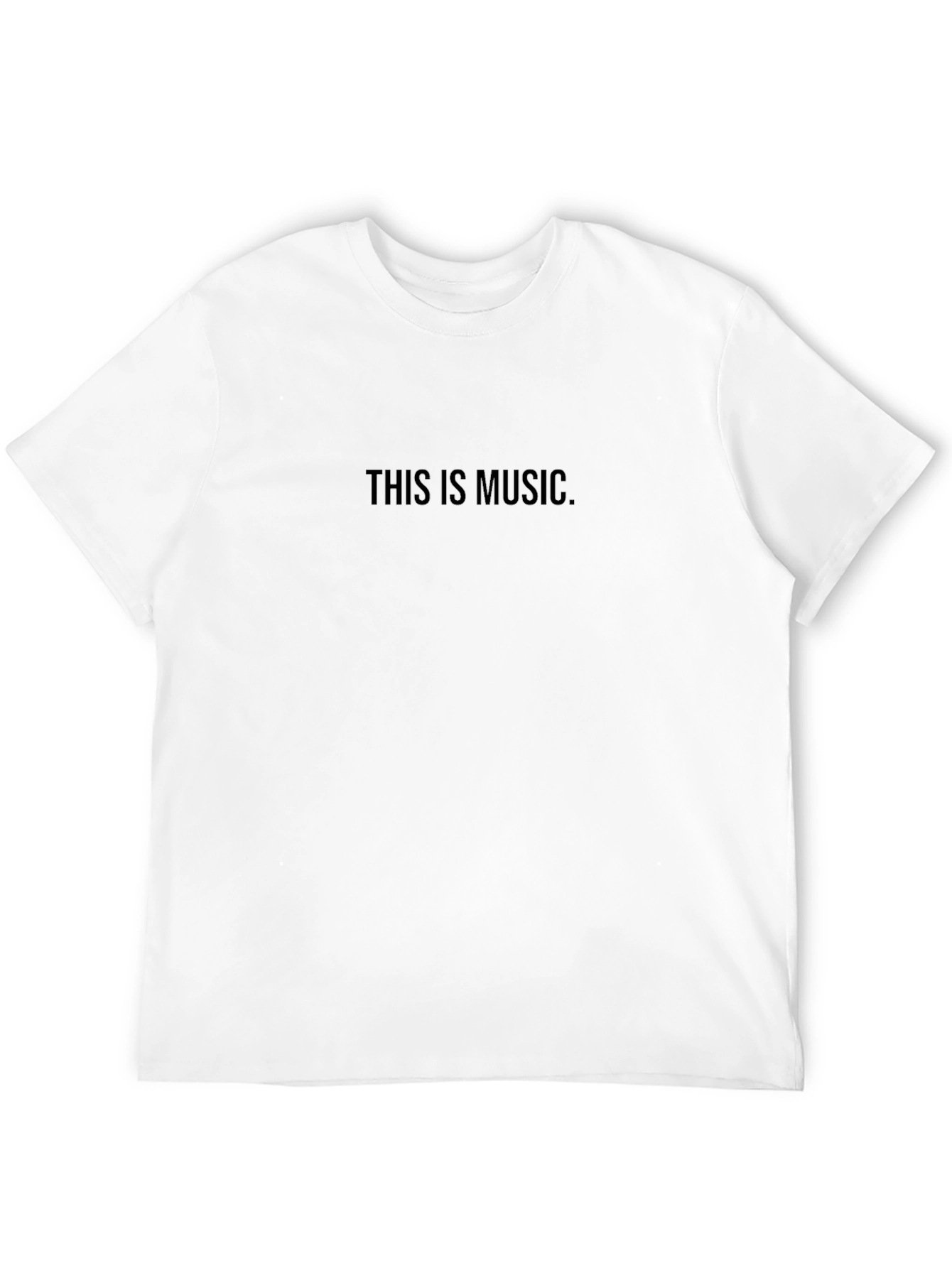 This Is Music - Black T-Shirt