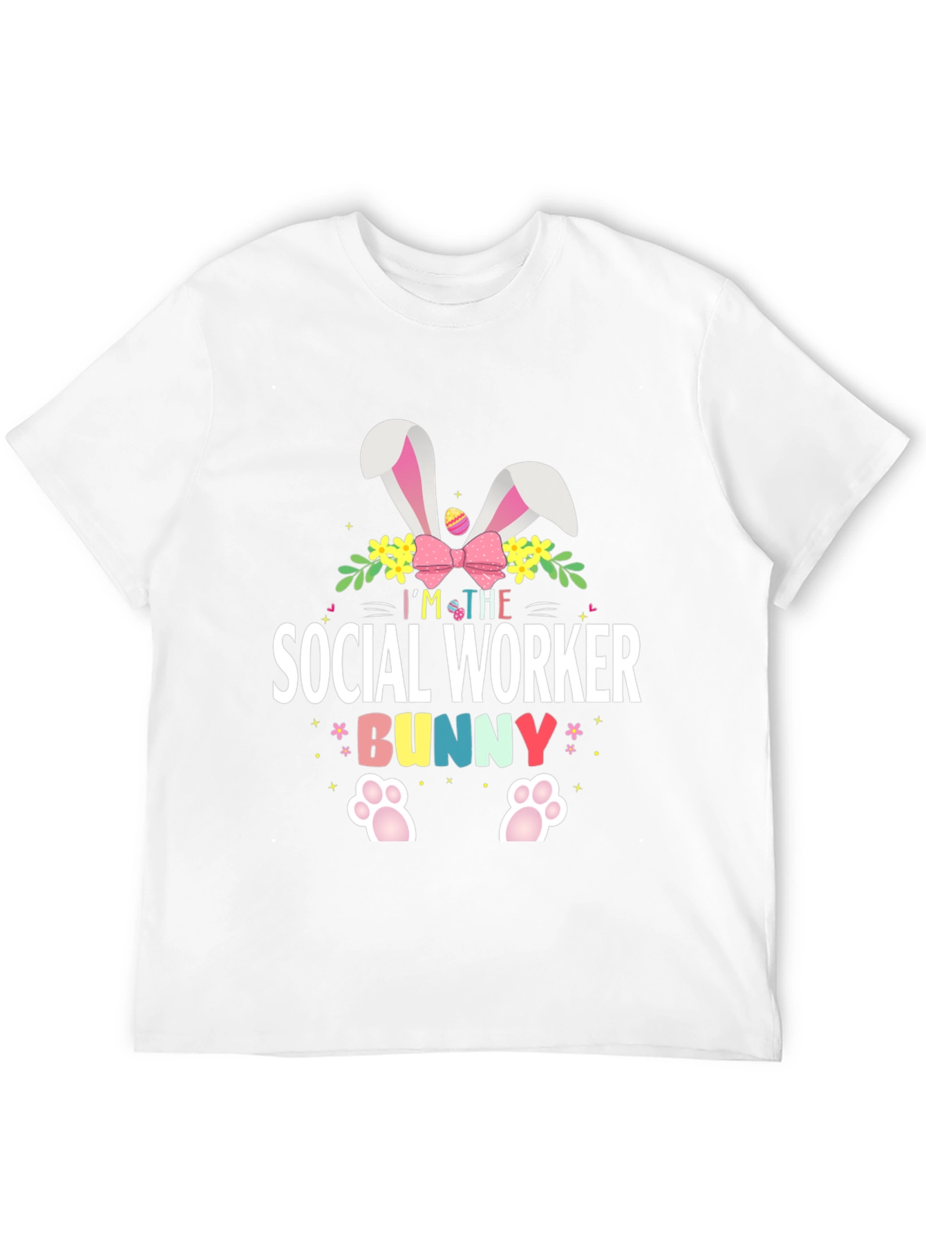 Social Worker Bunny Easter T-Shirt