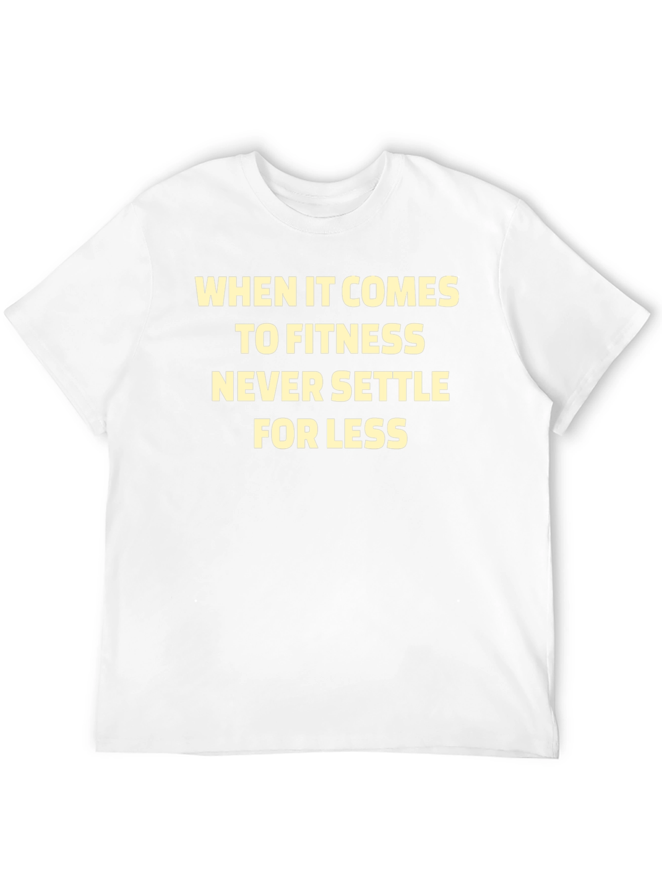 Fitness Motivation Black T-Shirt
