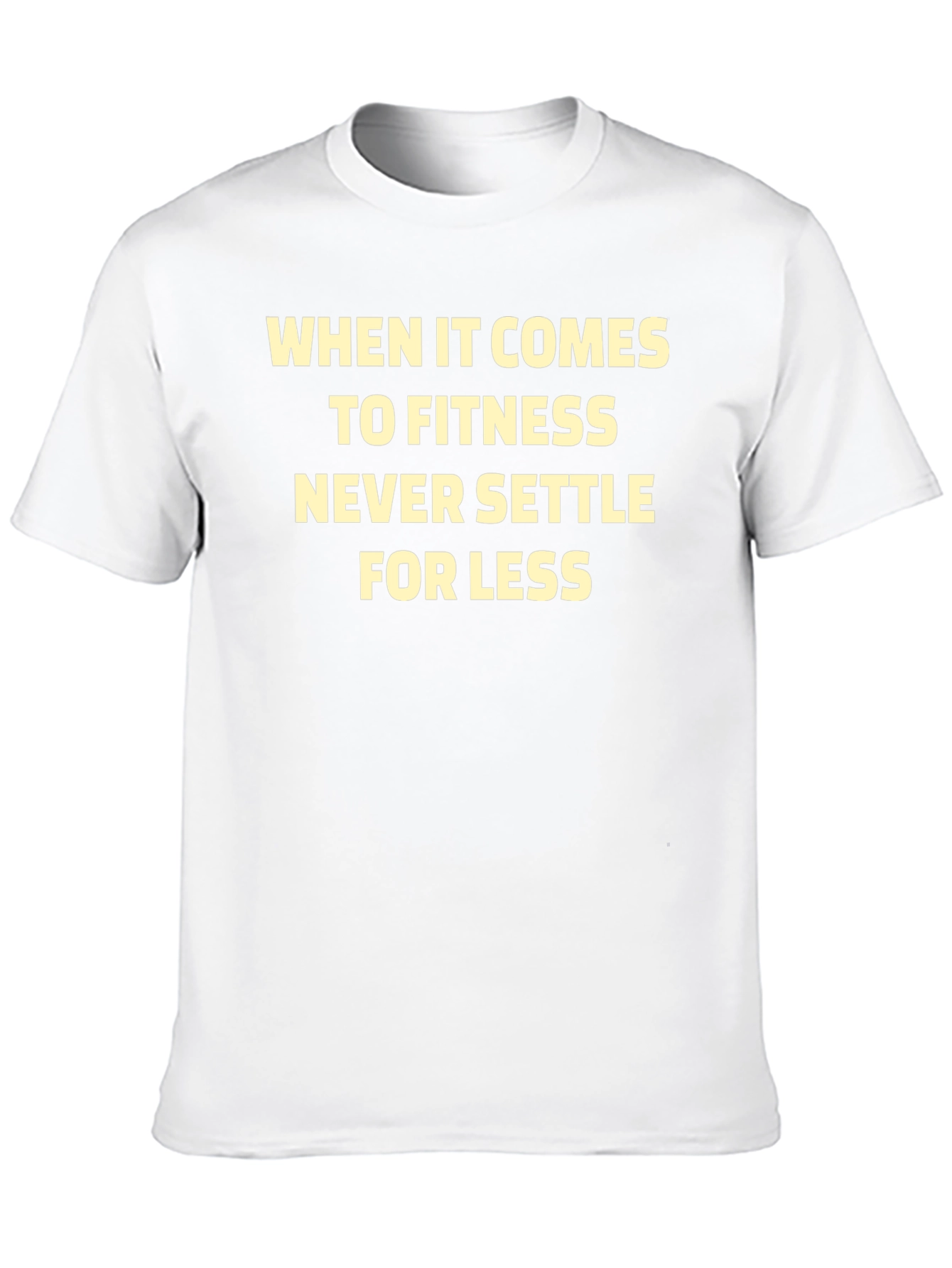 Fitness Motivation Black T-Shirt