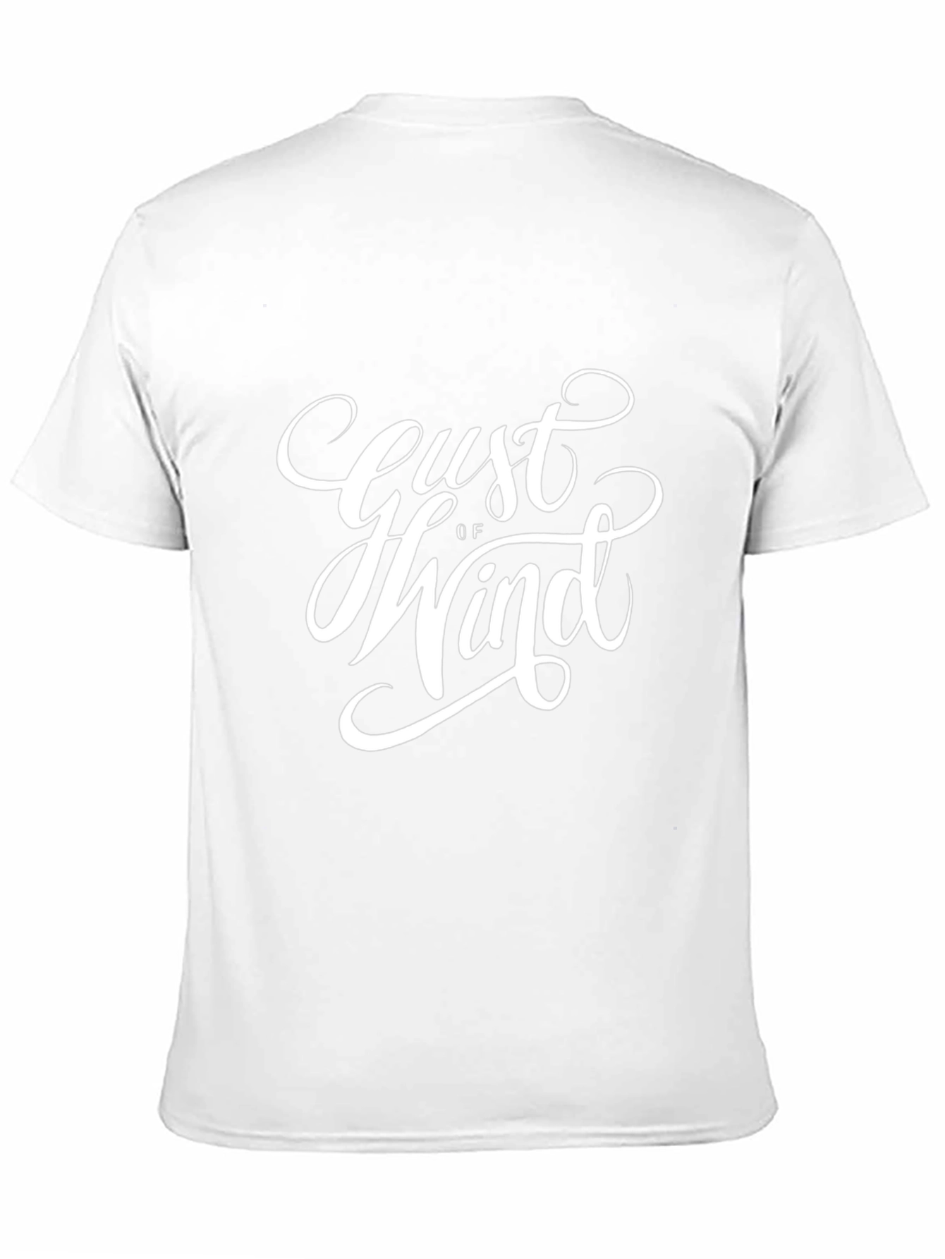 Gust of Wind Graphic T-Shirt - Black