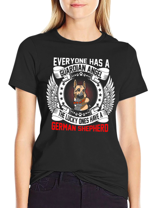 German Shepherd Guardian Angel T-Shirt