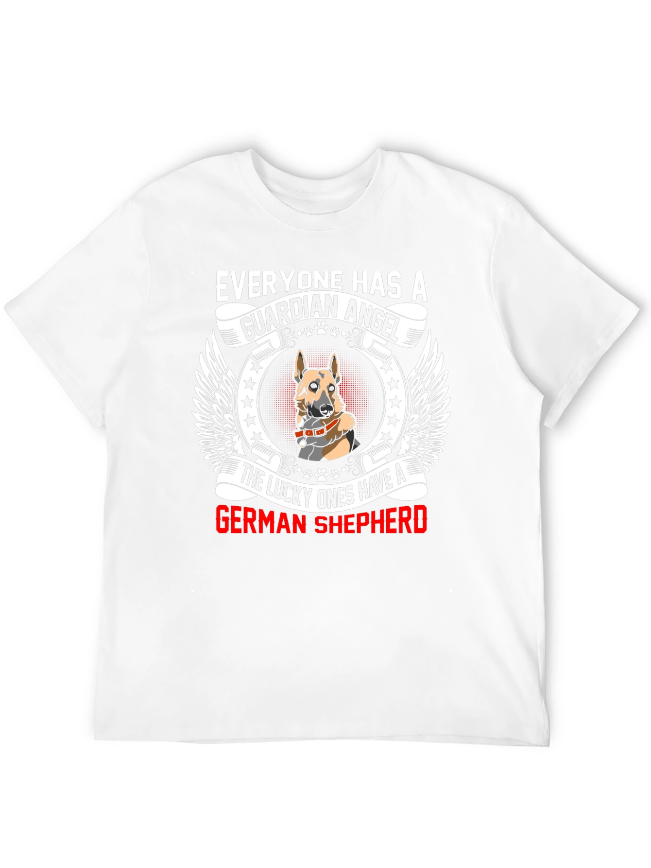 German Shepherd Guardian Angel T-Shirt