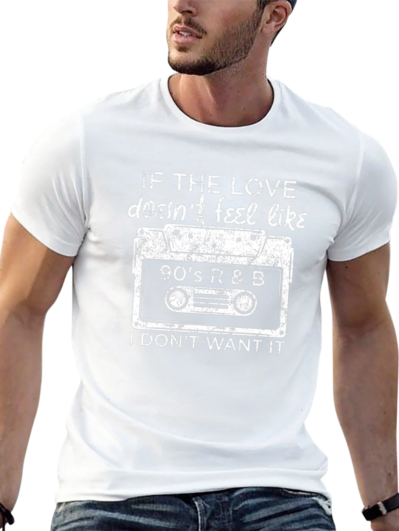 90s R&B Cassette Tape Graphic T-Shirt