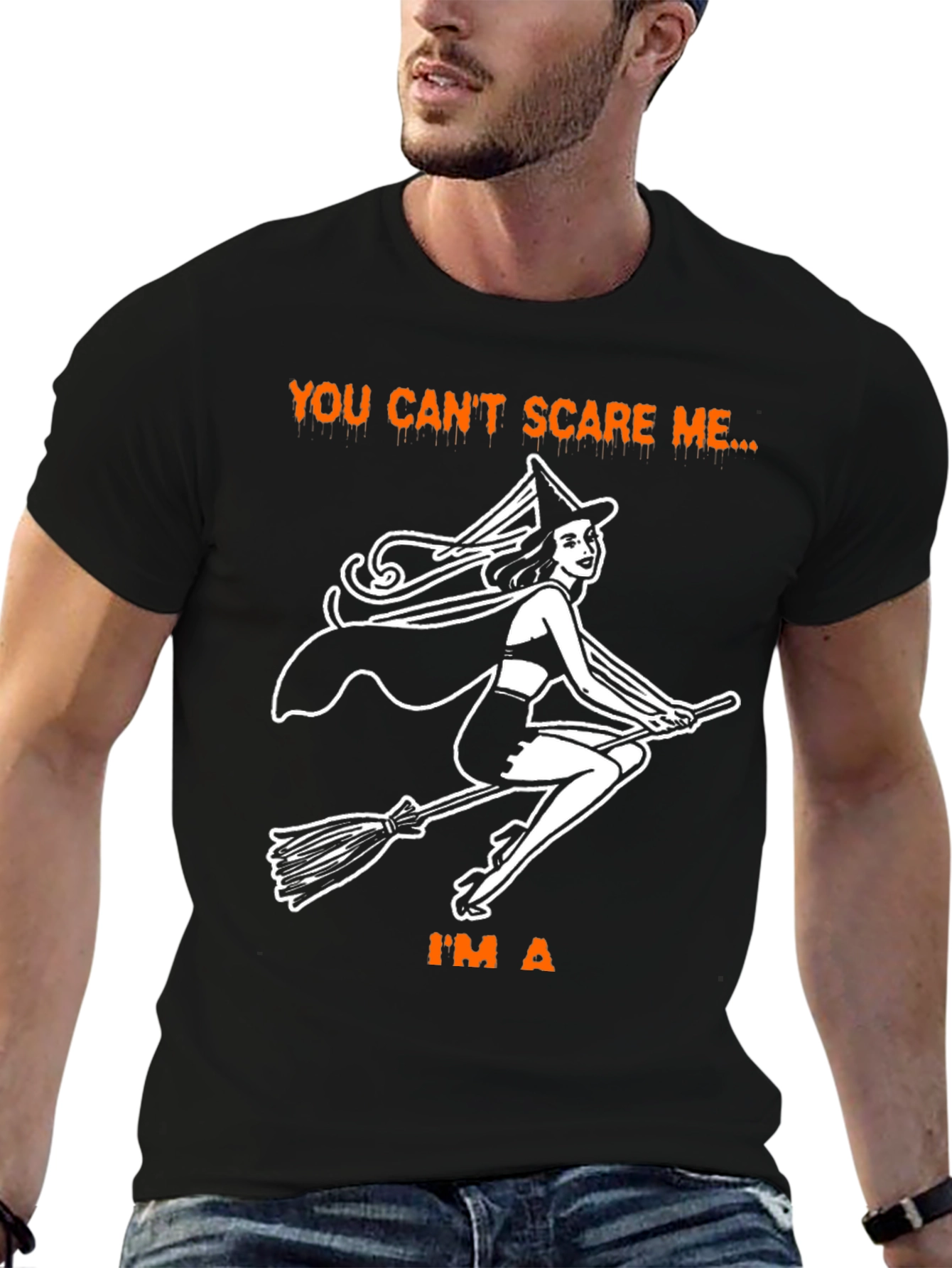 You Cant Scare Me Im A Witch T-Shirt