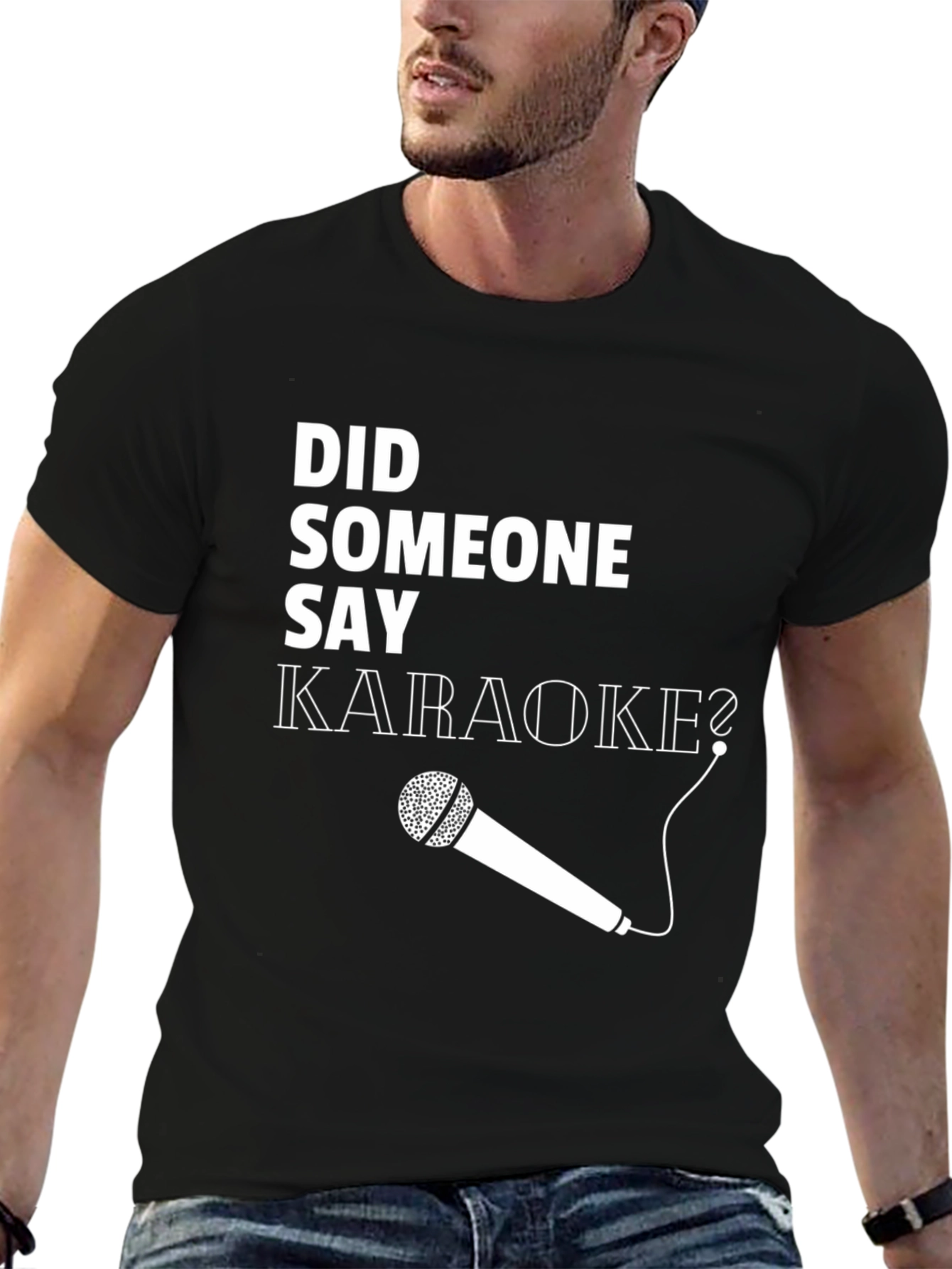 Did Someone Say Karaoke? Graphic Tee