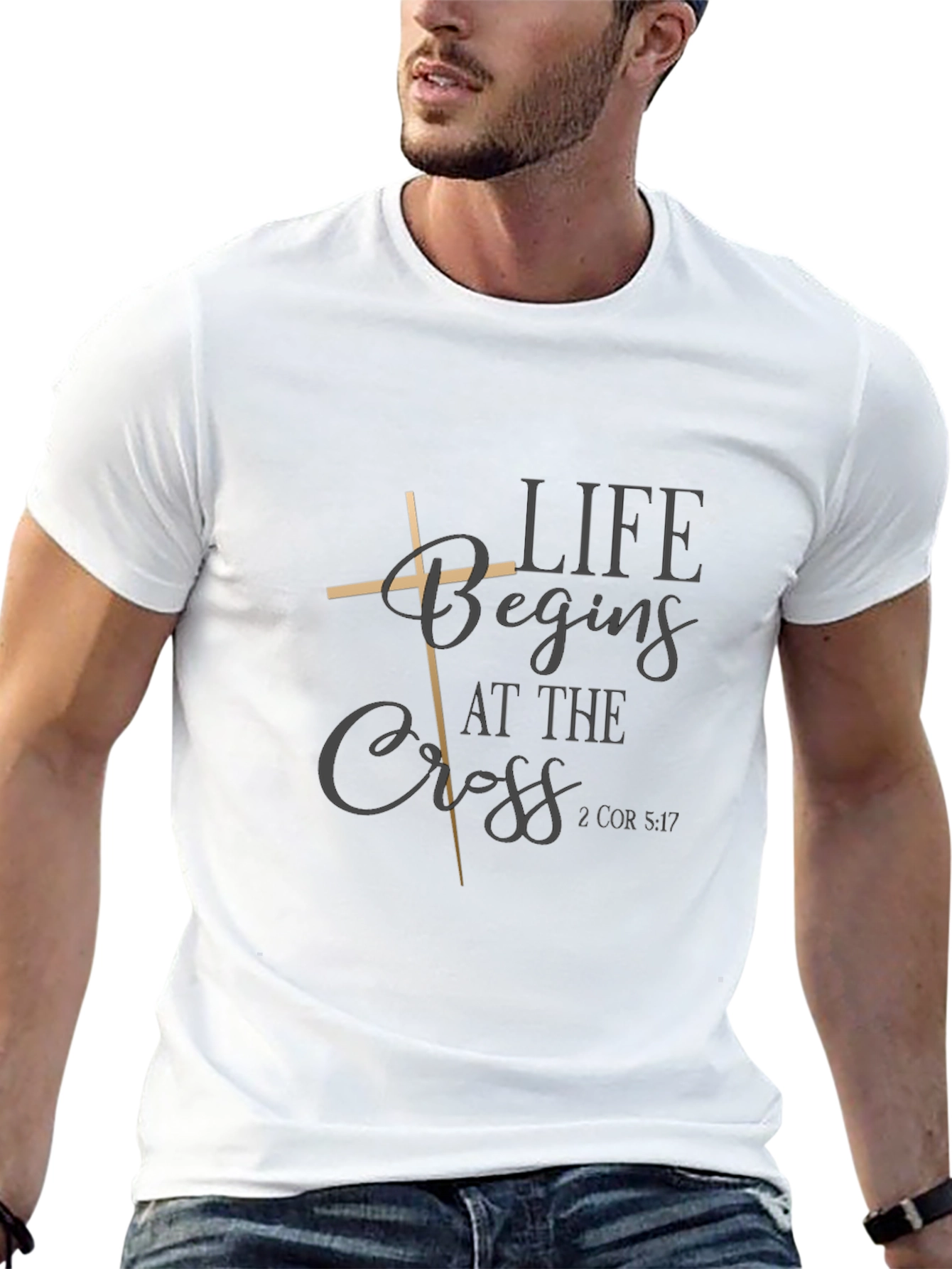 Life Begins at the Cross T-Shirt