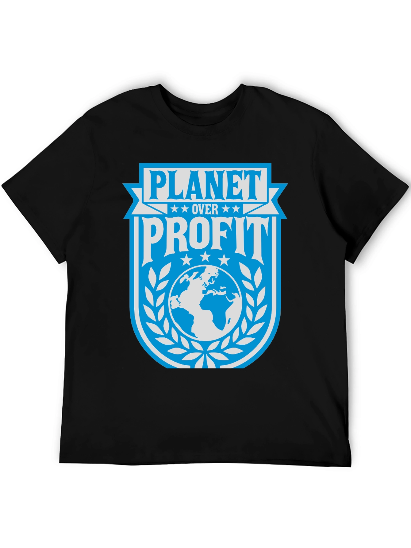 Planet Over Profit Graphic Tee - Eco-Friendly Statement