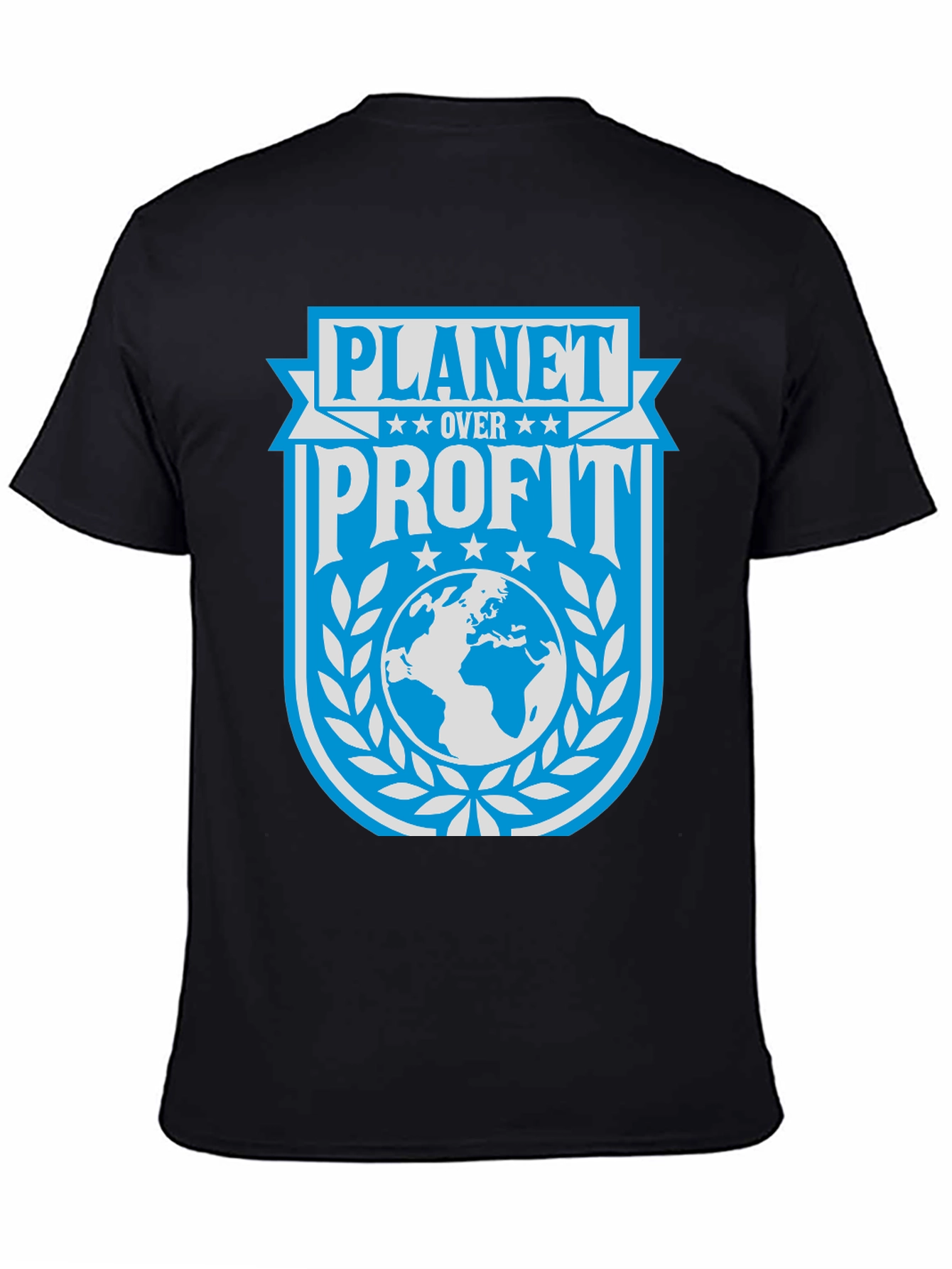 Planet Over Profit Graphic Tee - Eco-Friendly Statement