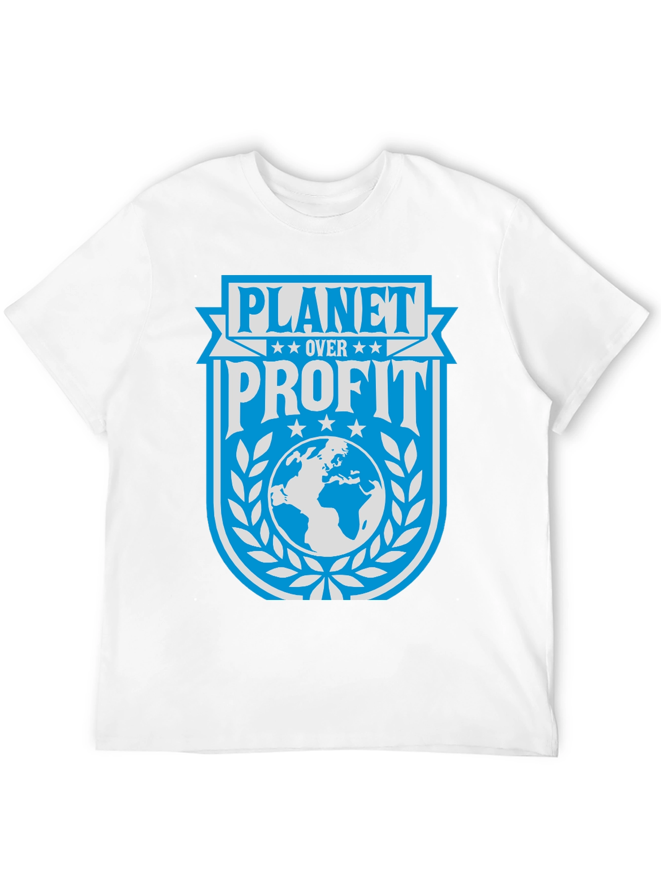 Planet Over Profit Graphic Tee - Eco-Friendly Statement