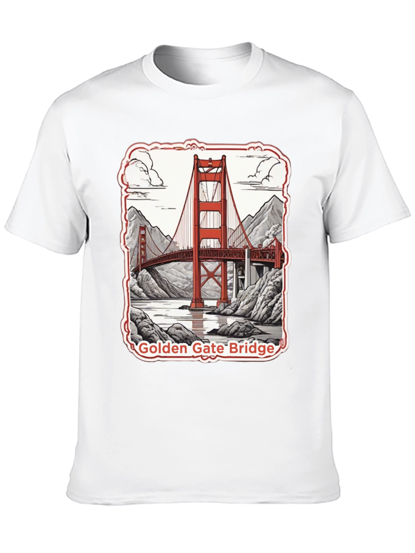 Golden Gate Bridge Graphic Tee