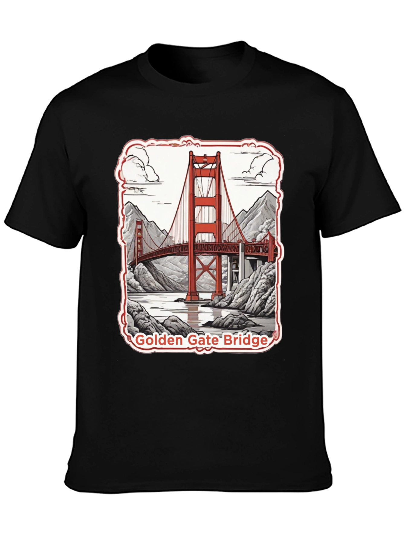 Golden Gate Bridge Graphic Tee