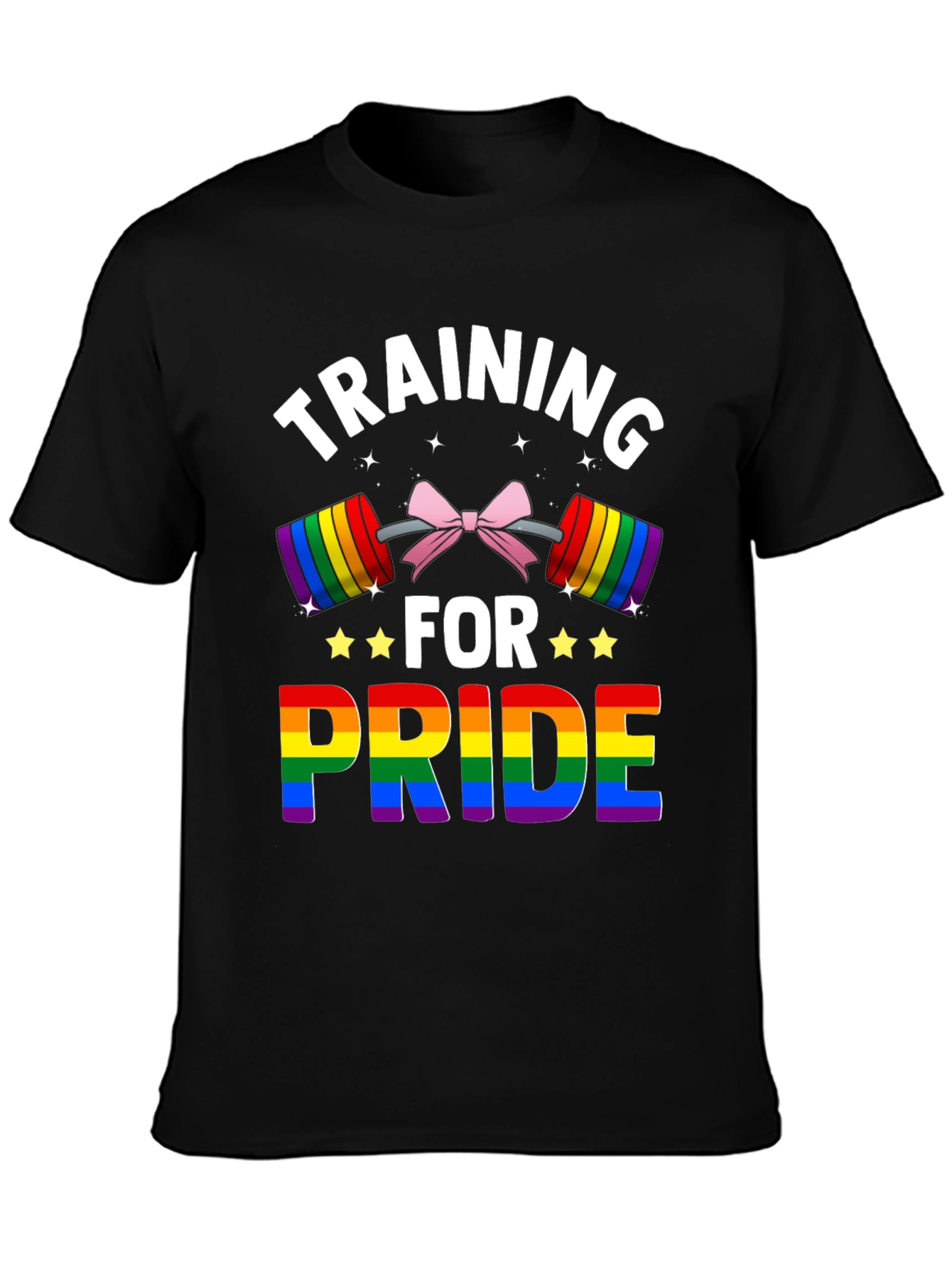 Training For Pride T-Shirt LGBTQ Rainbow