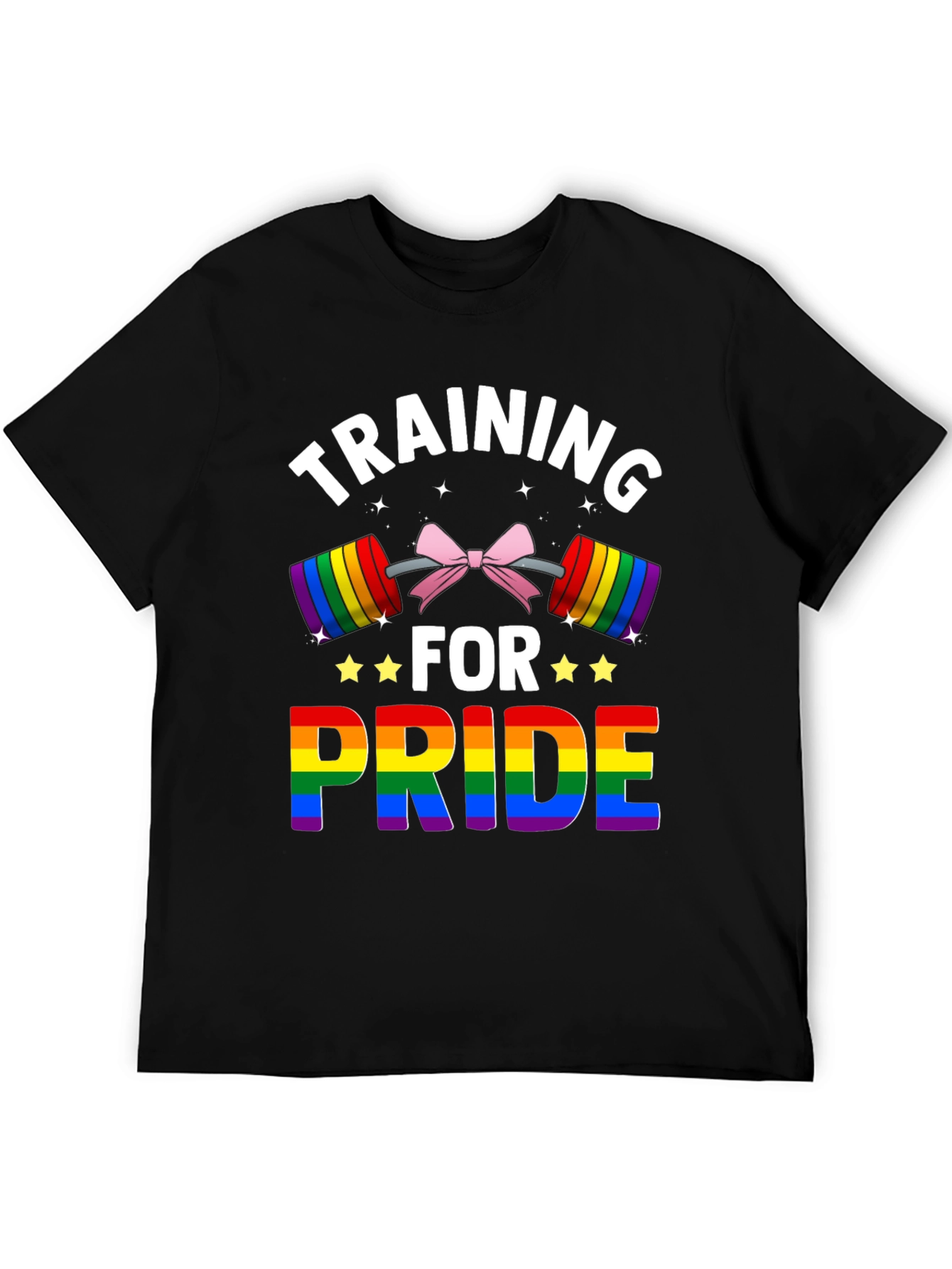 Training For Pride T-Shirt LGBTQ Rainbow