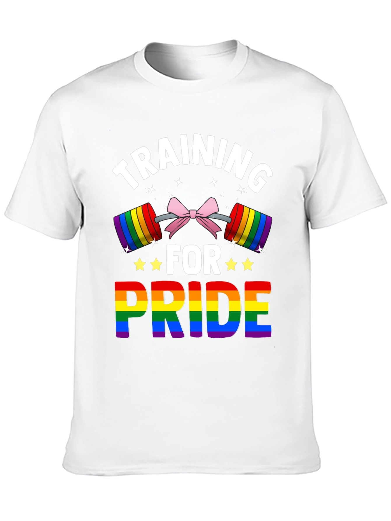 Training For Pride T-Shirt LGBTQ Rainbow