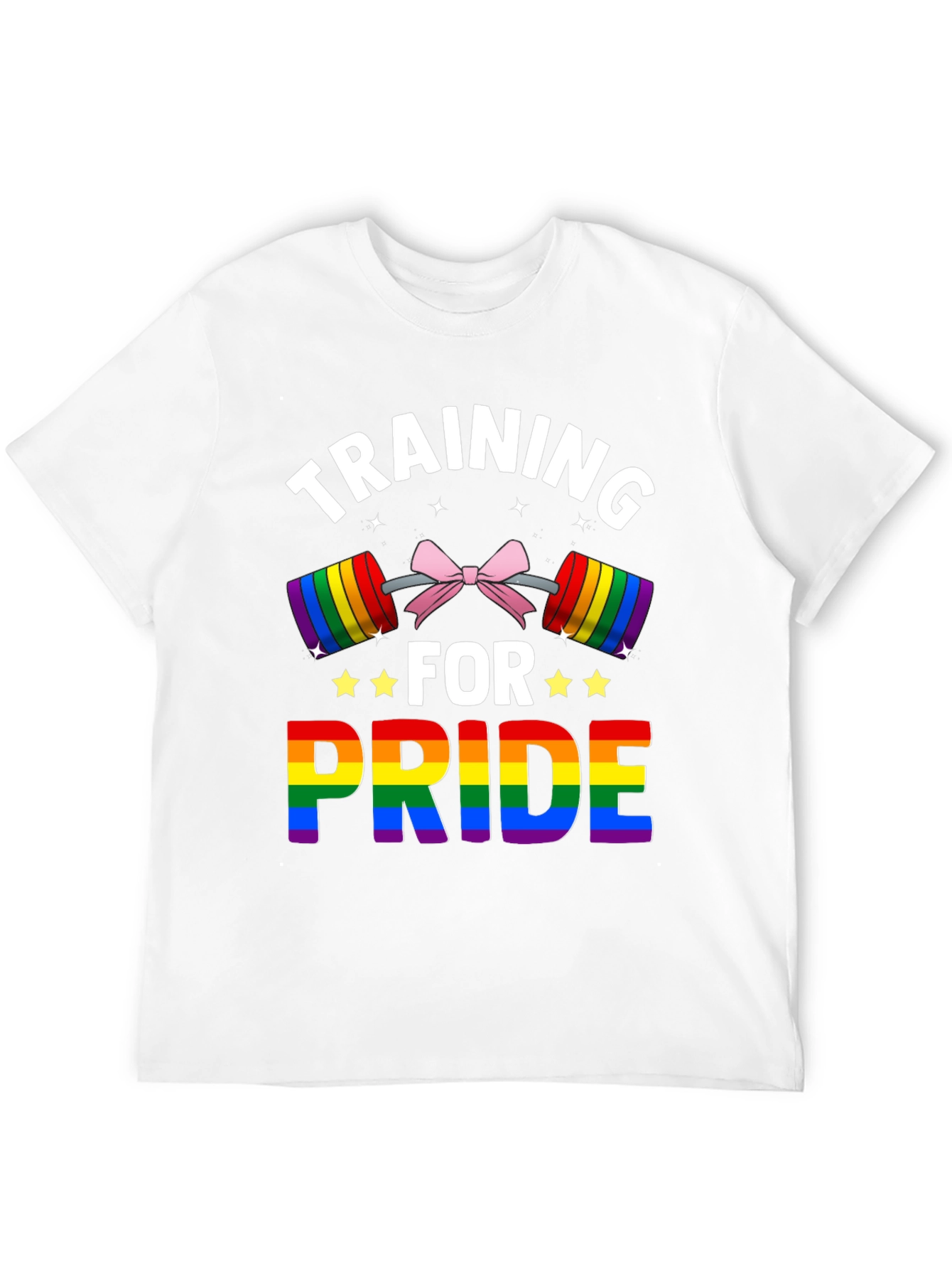 Training For Pride T-Shirt LGBTQ Rainbow