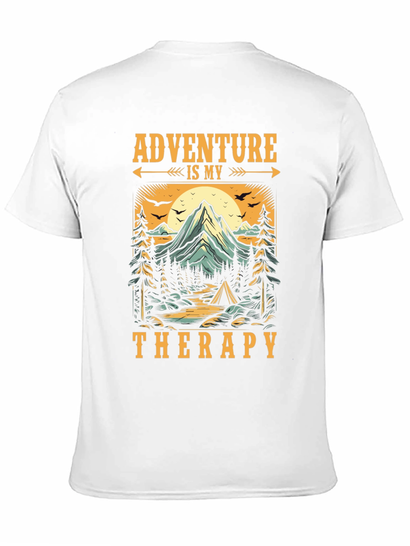 Adventure is My Therapy Graphic T-Shirt