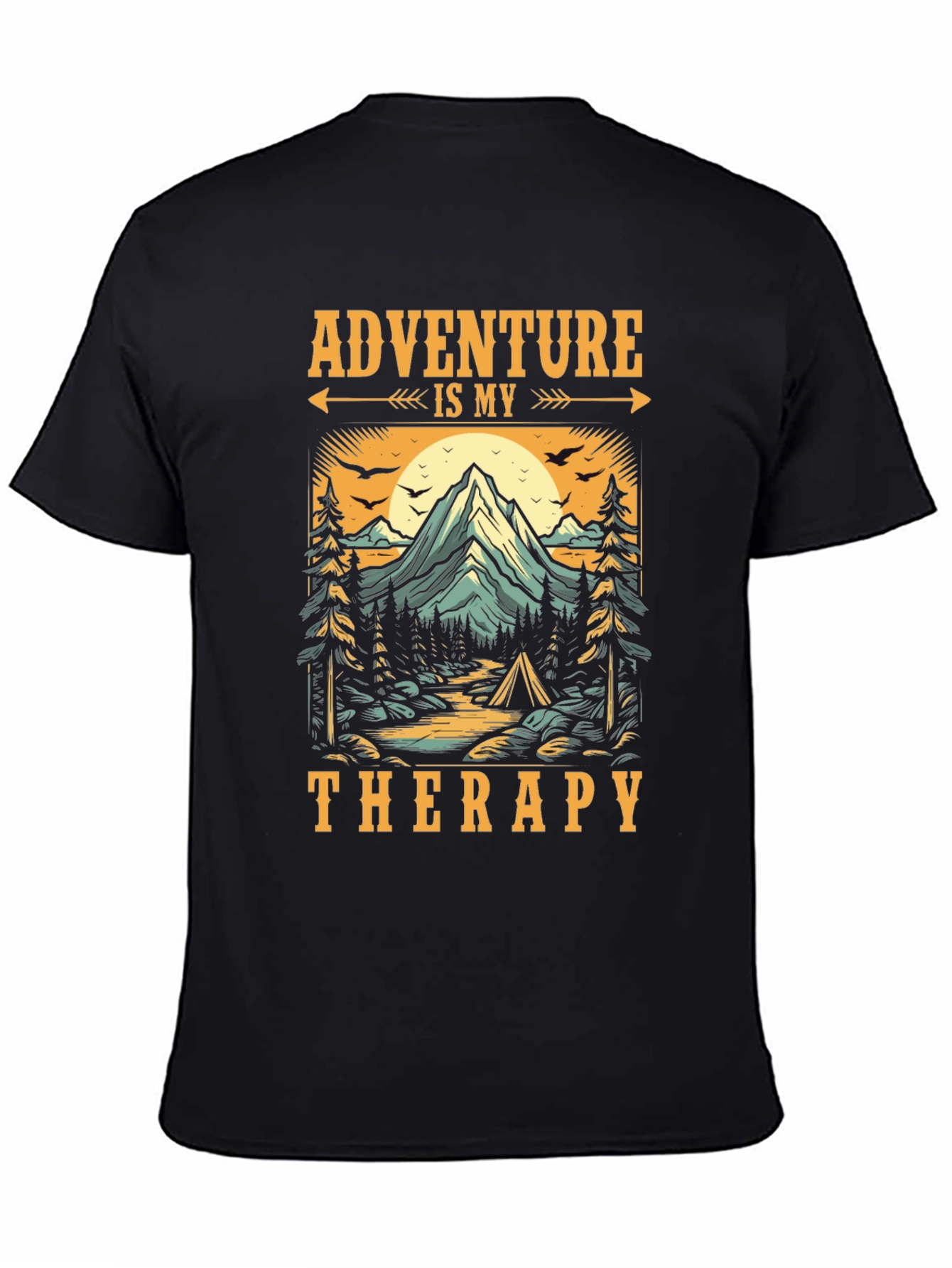 Adventure is My Therapy Graphic T-Shirt