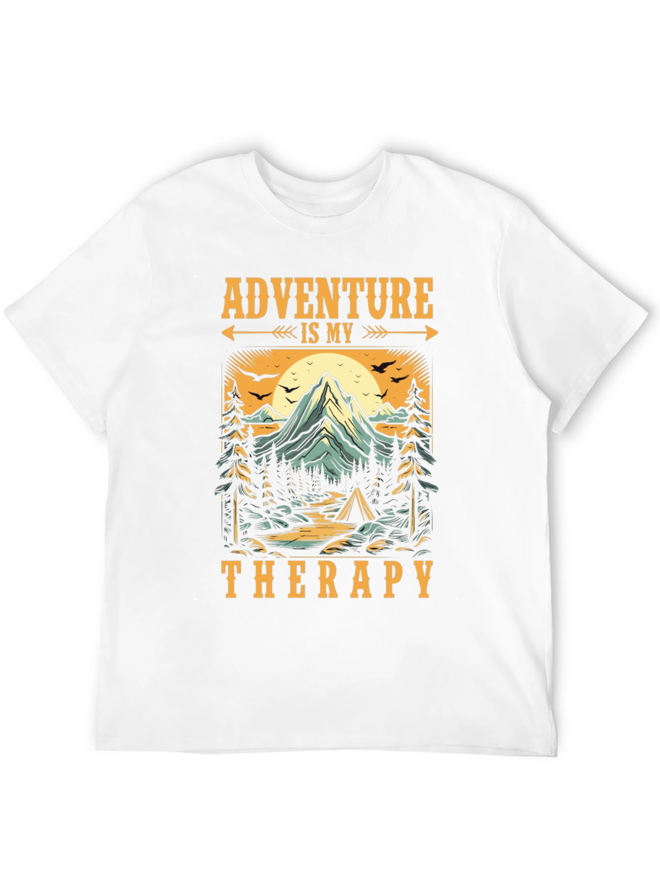 Adventure is My Therapy Graphic T-Shirt