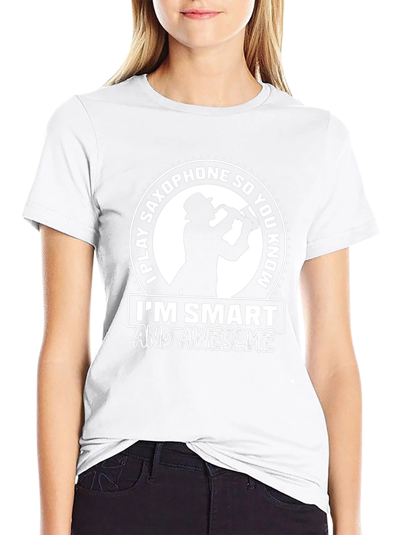 Saxophone Player Smart & Awesome T-Shirt