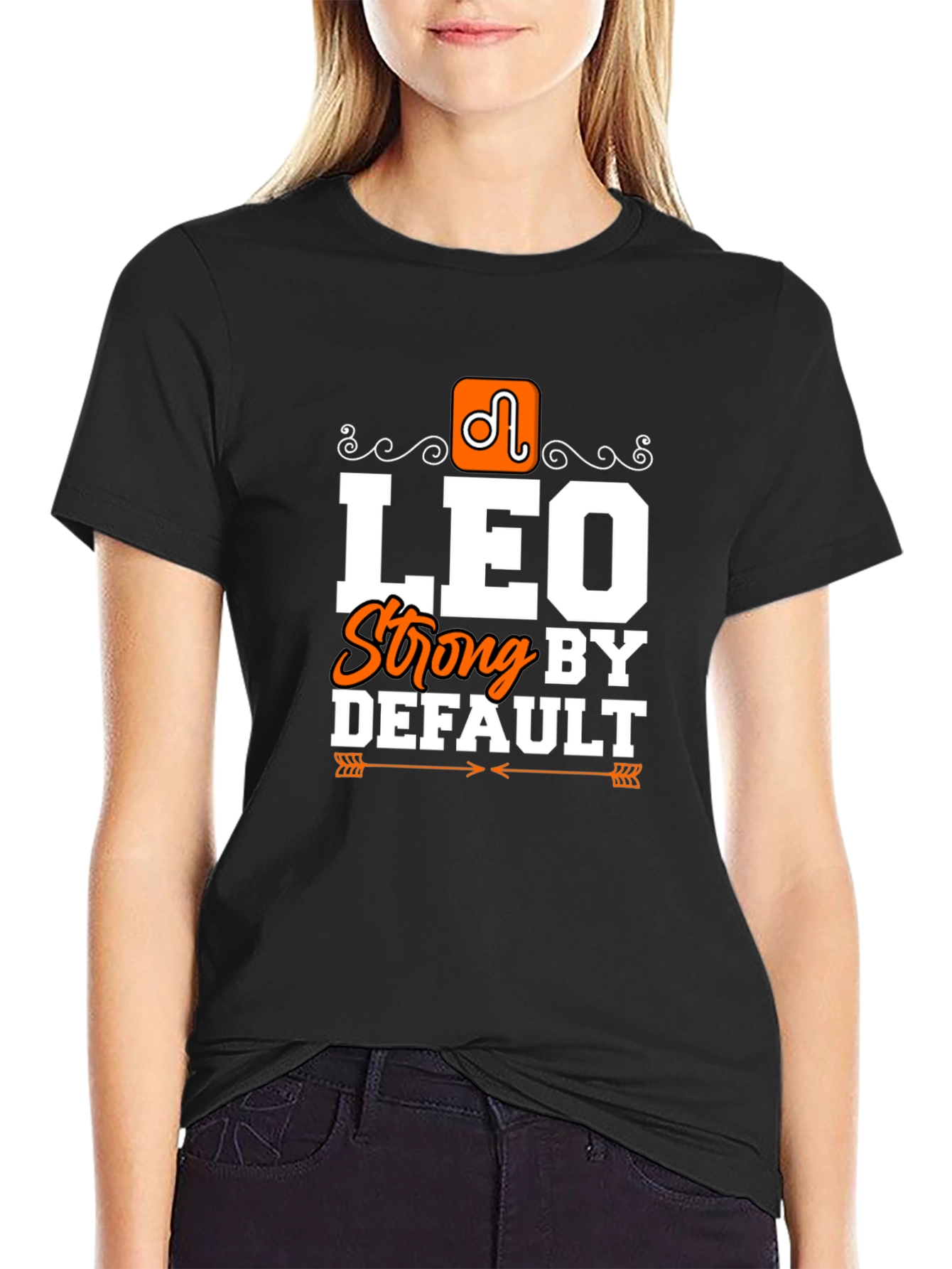 Leo Zodiac T-Shirt - Strong By Default