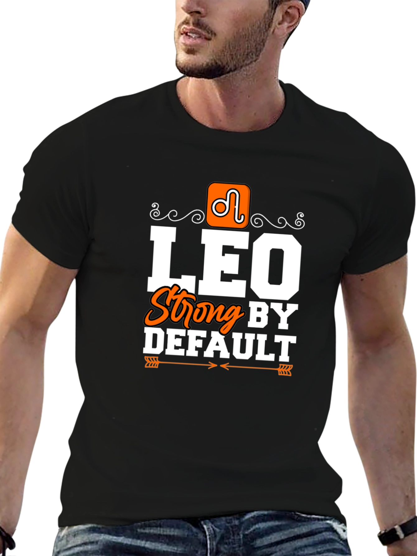 Leo Zodiac T-Shirt - Strong By Default