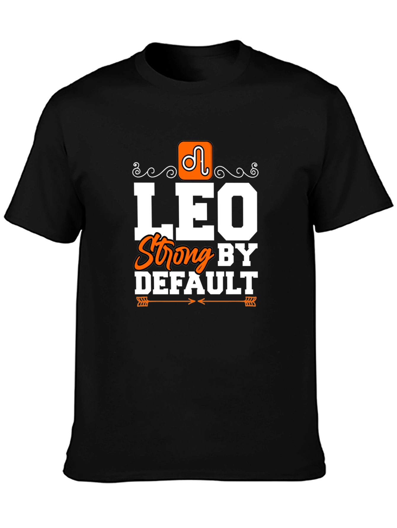 Leo Zodiac T-Shirt - Strong By Default